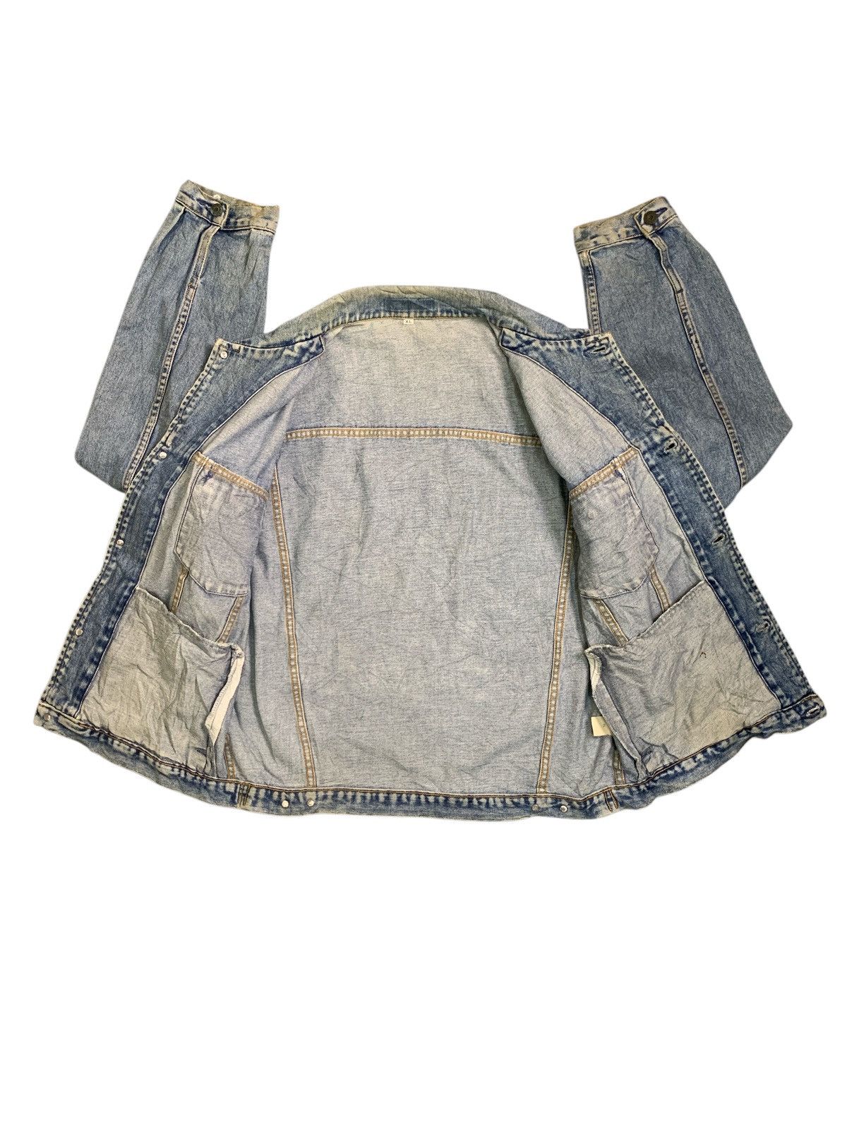 Giordano Rare Design Vintage Giordano Blues Trucker Jackets Size US XL / EU 56 / 4 - 3 Thumbnail