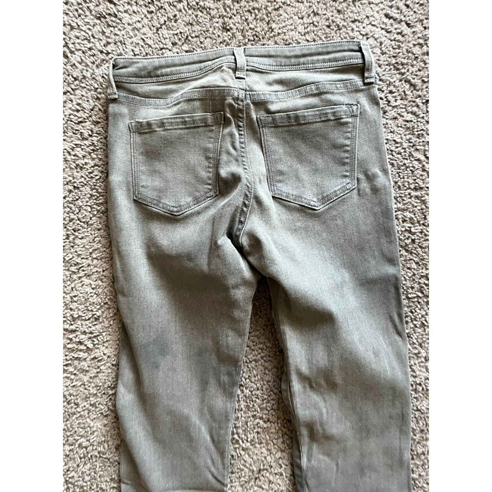Banana Republic Banana Republic Jeans Skinny Women's Gray Denim 26 Regular Inseam 29 Size 26" / US 2 / IT 38 - 4 Thumbnail