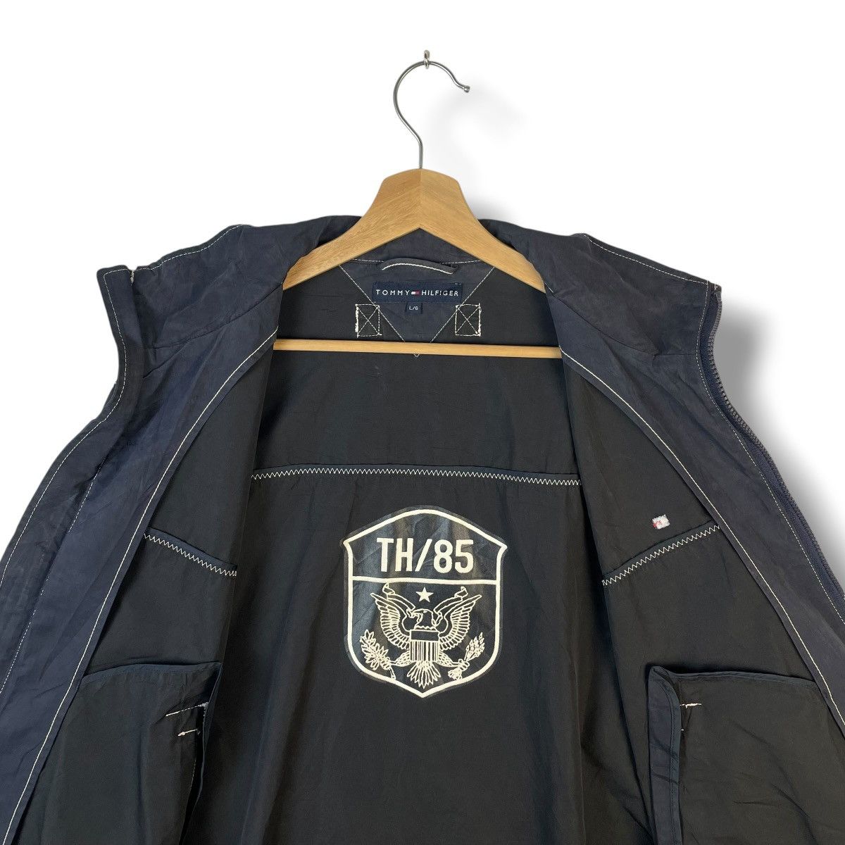 Tommy Hilfiger TOMMY HILFIGER ZIPPER LIGHT JACKET Size US L / EU 52-54 / 3 - 12 Thumbnail