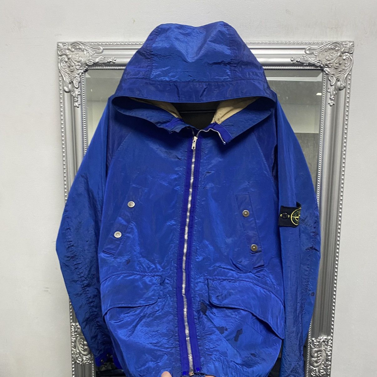 Stone Island Vintage Stone Island Nylon Jacket Size US M / EU 48-50 / 2 - 3 Thumbnail
