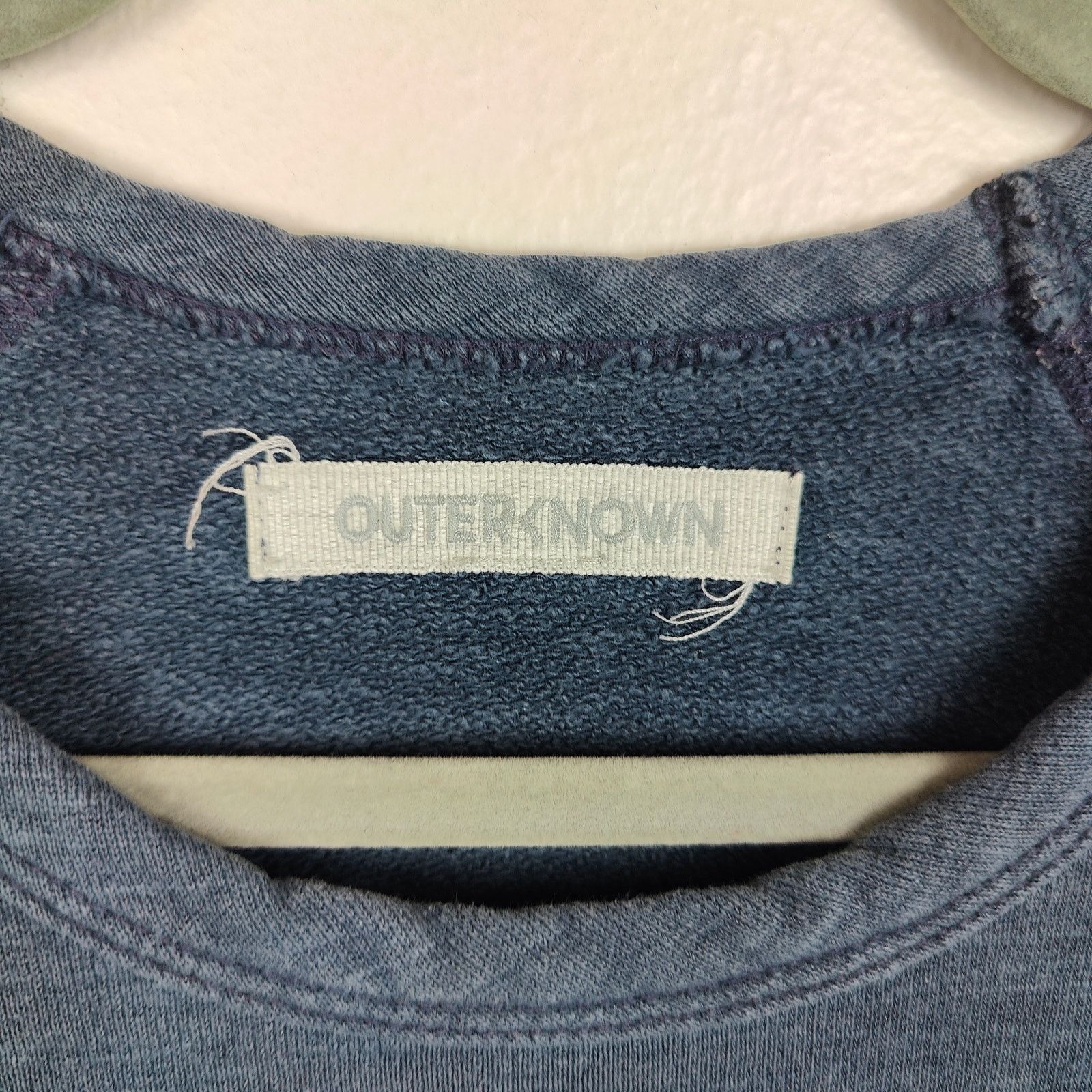 Outerknown Outerknown Sur Sweatshirt Mens Small Admiral Blue Organic Size US S / EU 44-46 / 1 - 8 Thumbnail