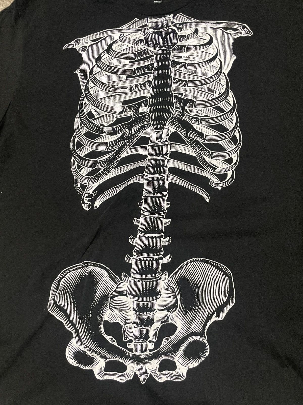 Other Halloween Rib Cage Graphic T Shirt XXL Black Short Sleeve Size US XXL / EU 58 / 5 - 2 Thumbnail