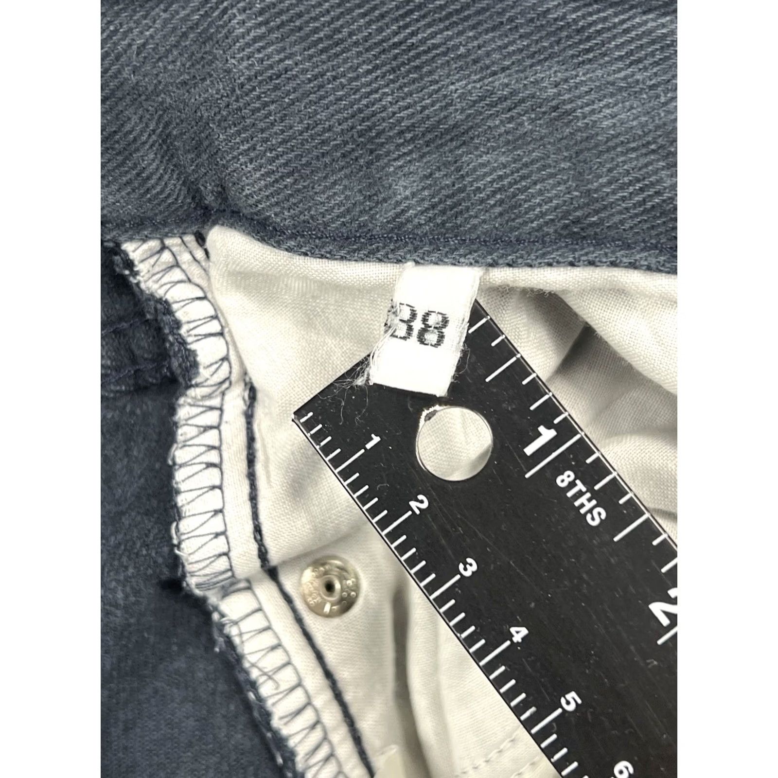 Levi's VINTAGE Levi's 551 Jeans Men Regular 38x34 Corduroy Black/Blue 90s Straight Pants Size US 38 / EU 54 - 7 Thumbnail