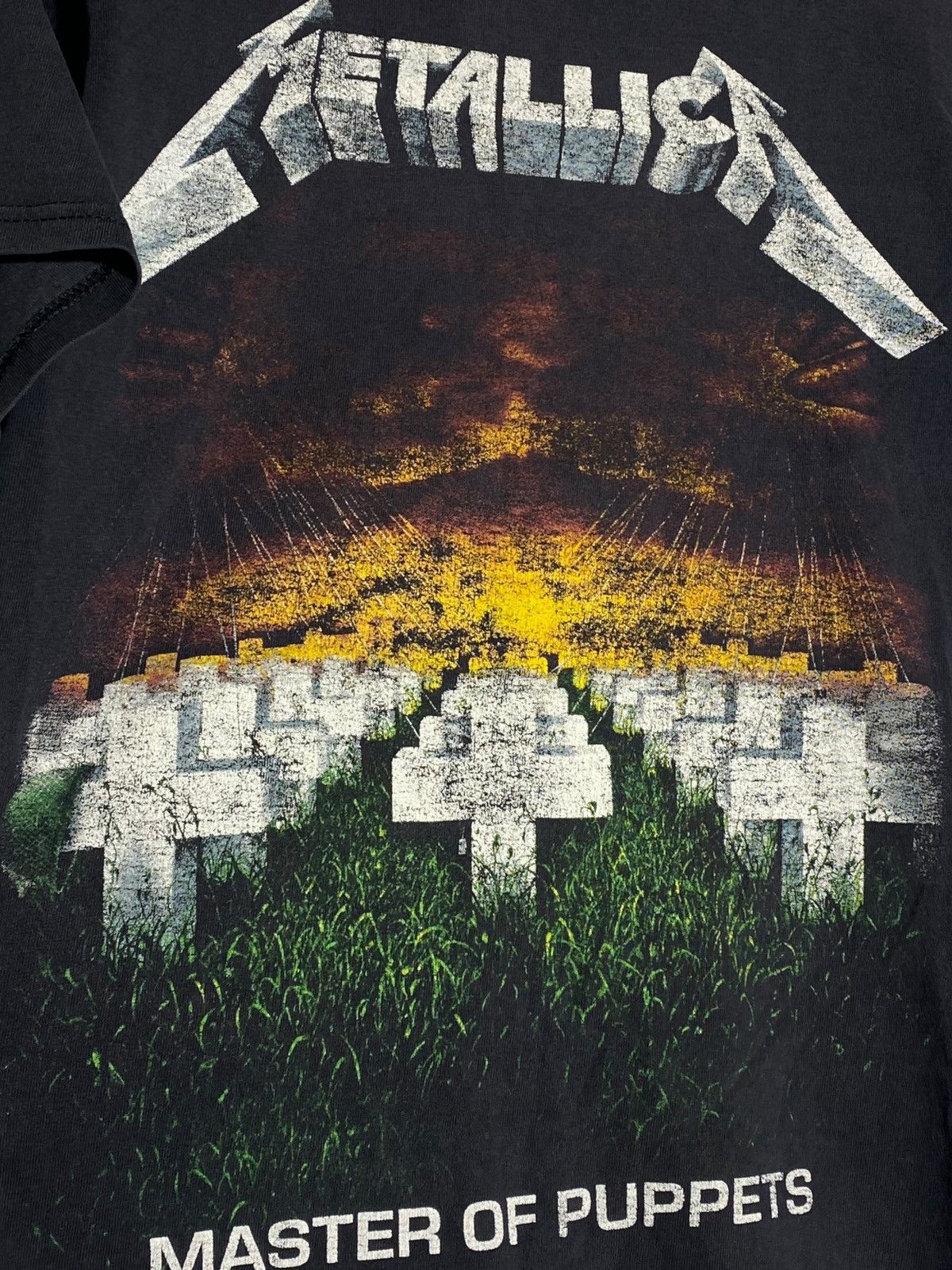 Metallica × Vintage Vintage T-shirt Metallica Master of Puppets Band Tee Size US M / EU 48-50 / 2 - 4 Thumbnail