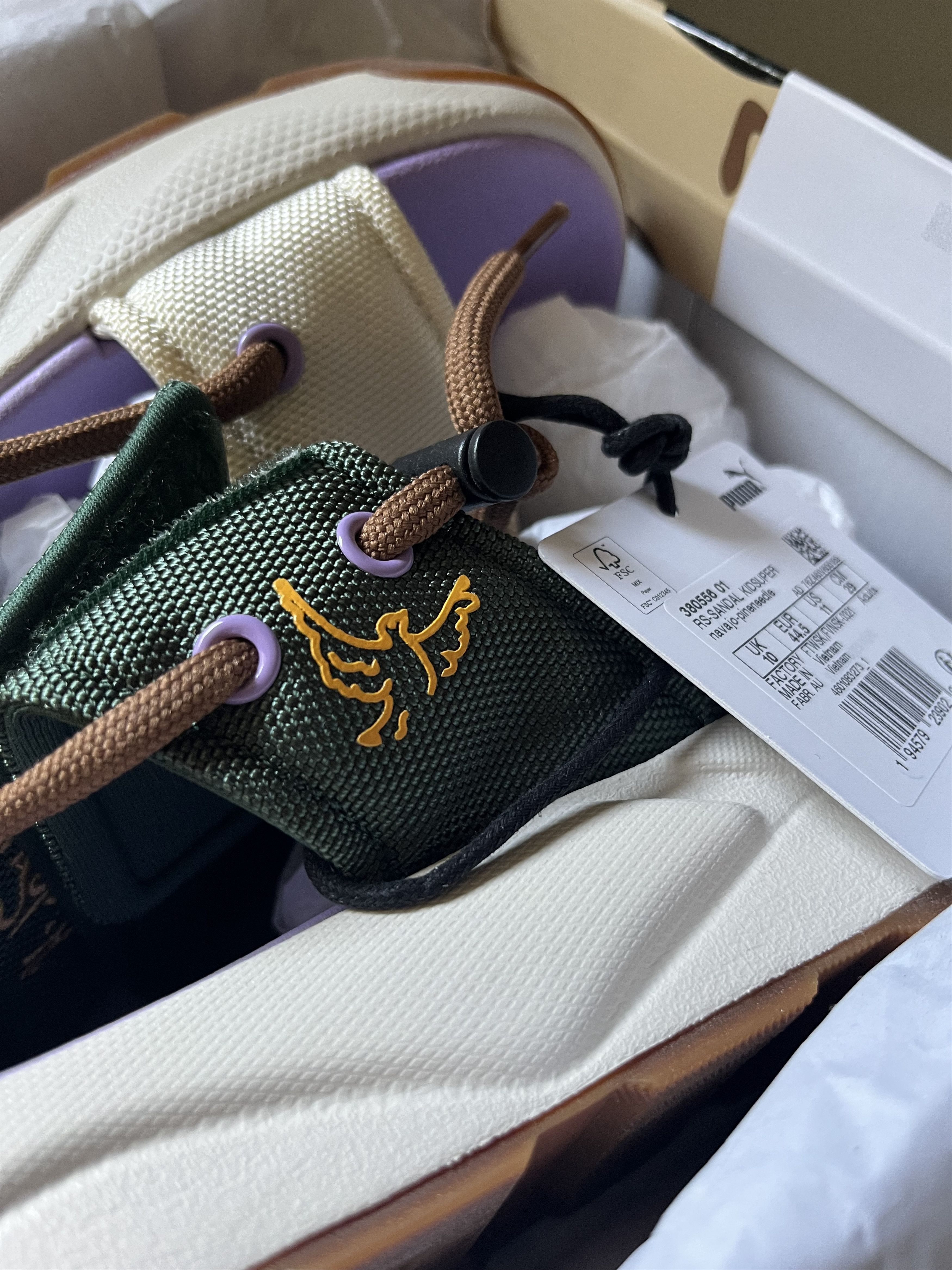 KidSuper × Puma Puma x KidSuper Studios RS-Sandal Sandal Men’s 11-380556 01 Size US 11 / EU 44 - 5 Thumbnail