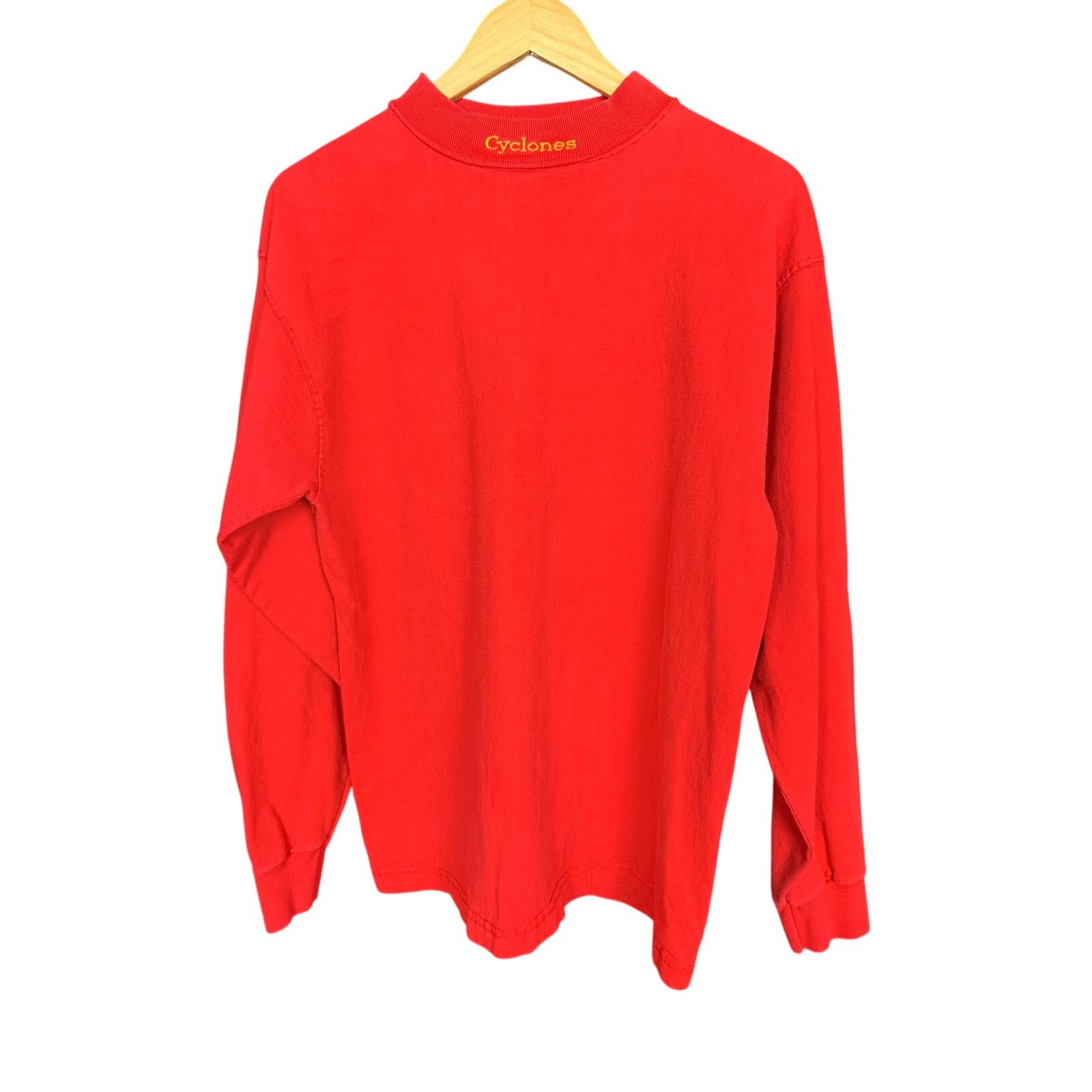 Fruit Of The Loom Vtg 90s ISU Iowa State Cyclones L/S Fruit of the Loom Tee L Size US L / EU 52-54 / 3 - 1 Thumbnail