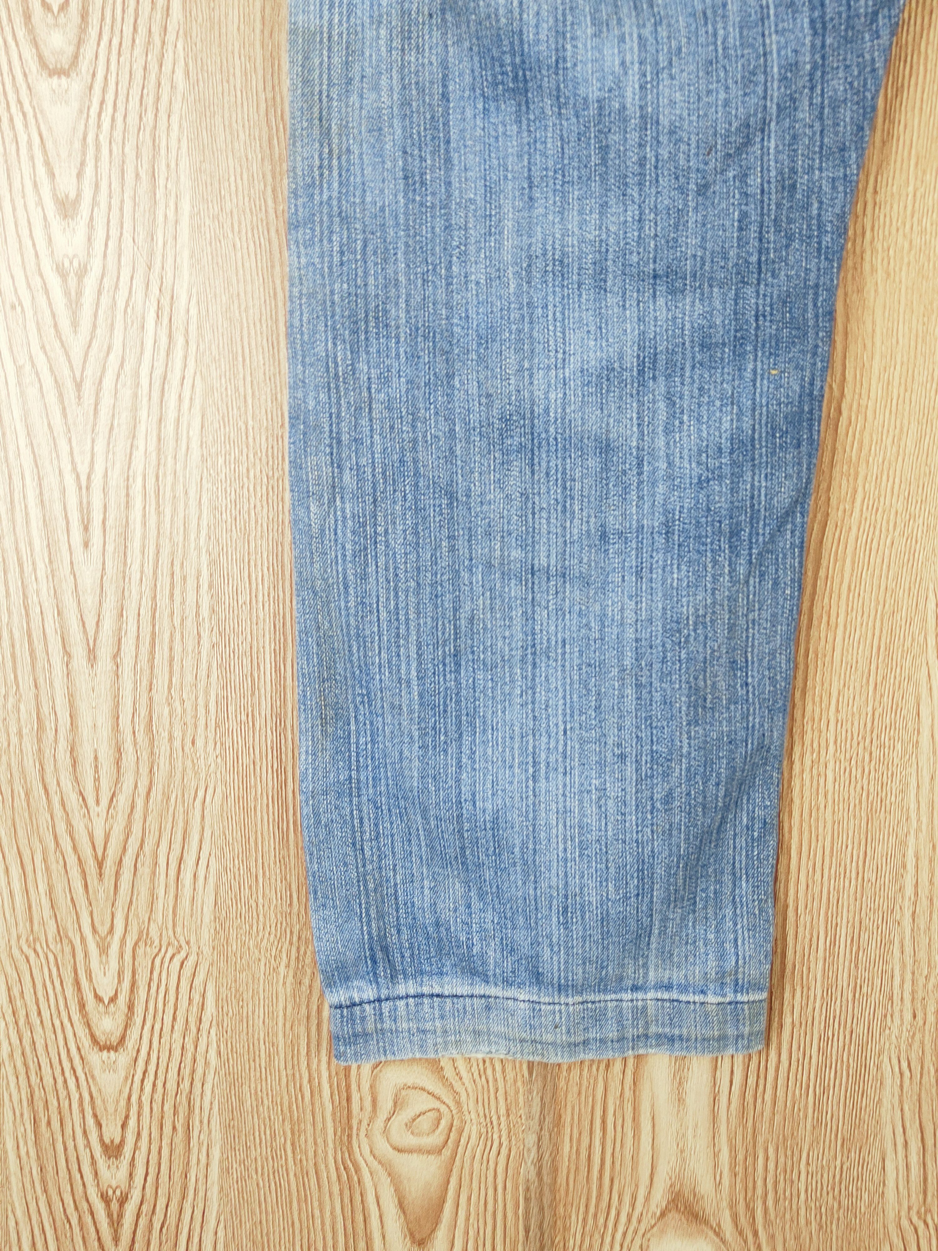 Japanese Brand Japanese Brand Blue Faded Distressed Ripped Jeans #W655 Size US 32 / EU 48 - 10 Thumbnail