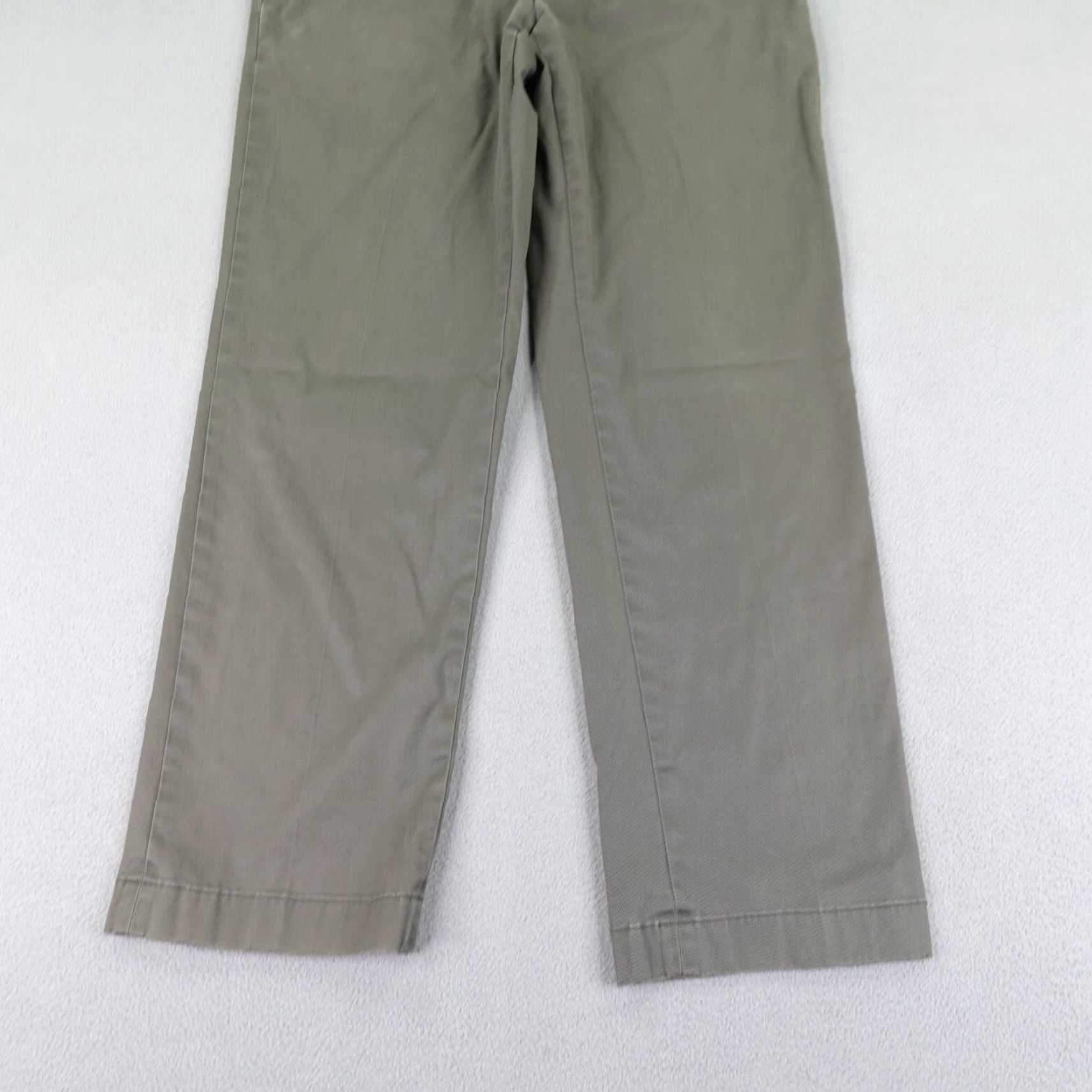 Brooks Brothers Brooks Brothers Pants Mens 36x30 Chino Lightweight Clark Fit Solid Gray Cotton Spandex Size US 34 / EU 50 - 3 Thumbnail