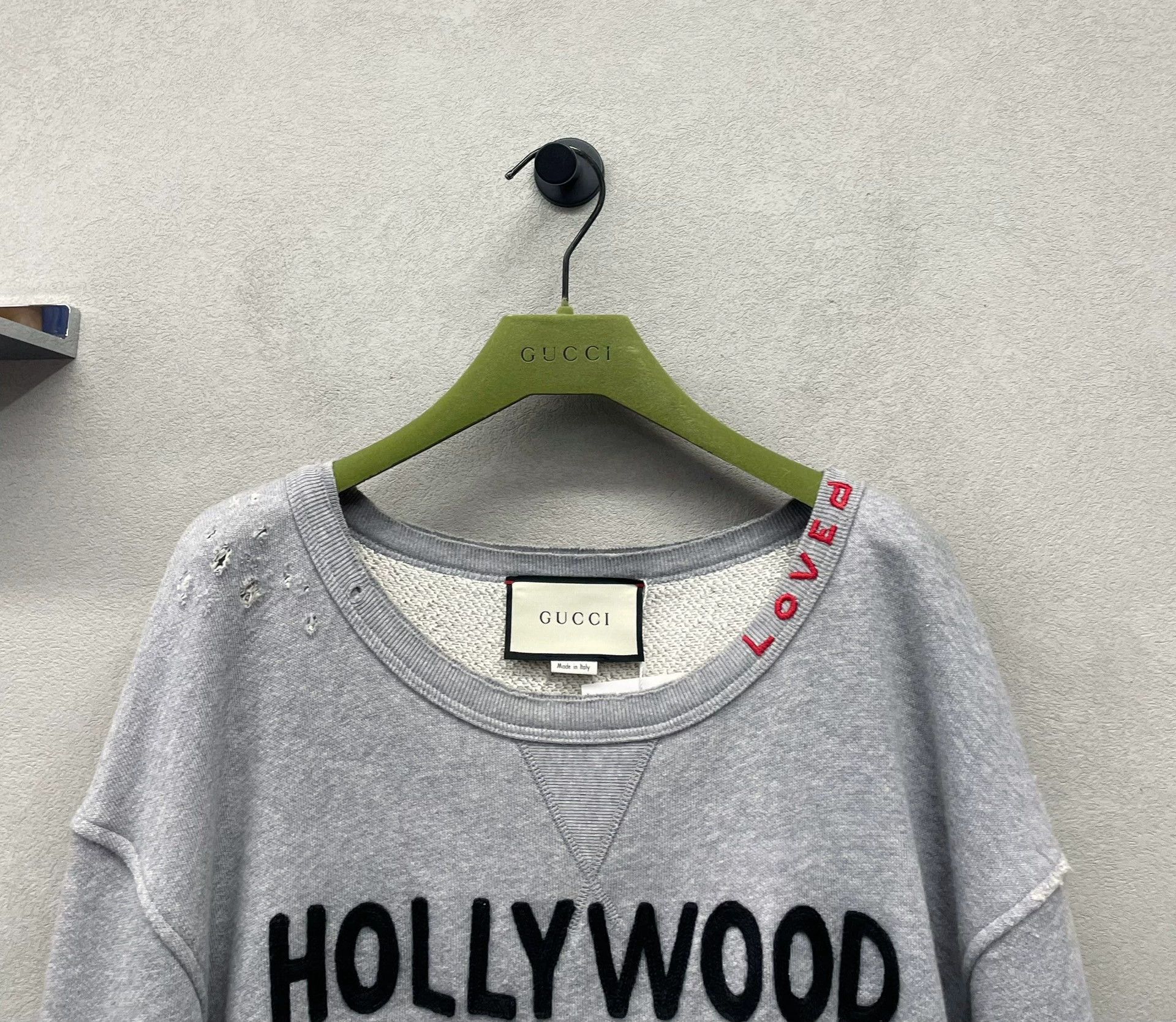 Gucci gucci gray rainbow print sweatshirt for all Size US S / EU 44-46 / 1 - 4 Thumbnail