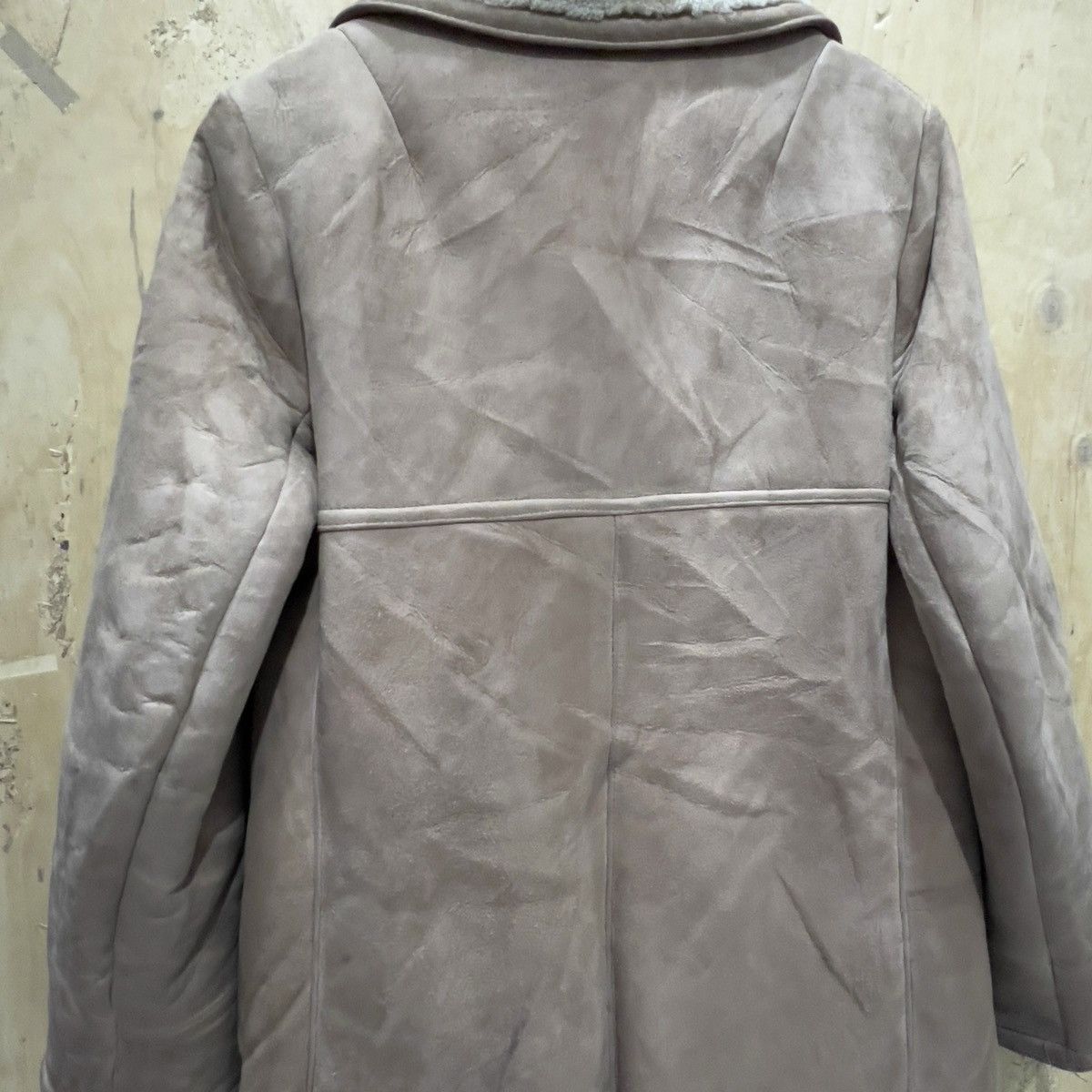 Vintage Sheepskin Leather Long Jacket Size S / US 4 / IT 40 - 4 Thumbnail