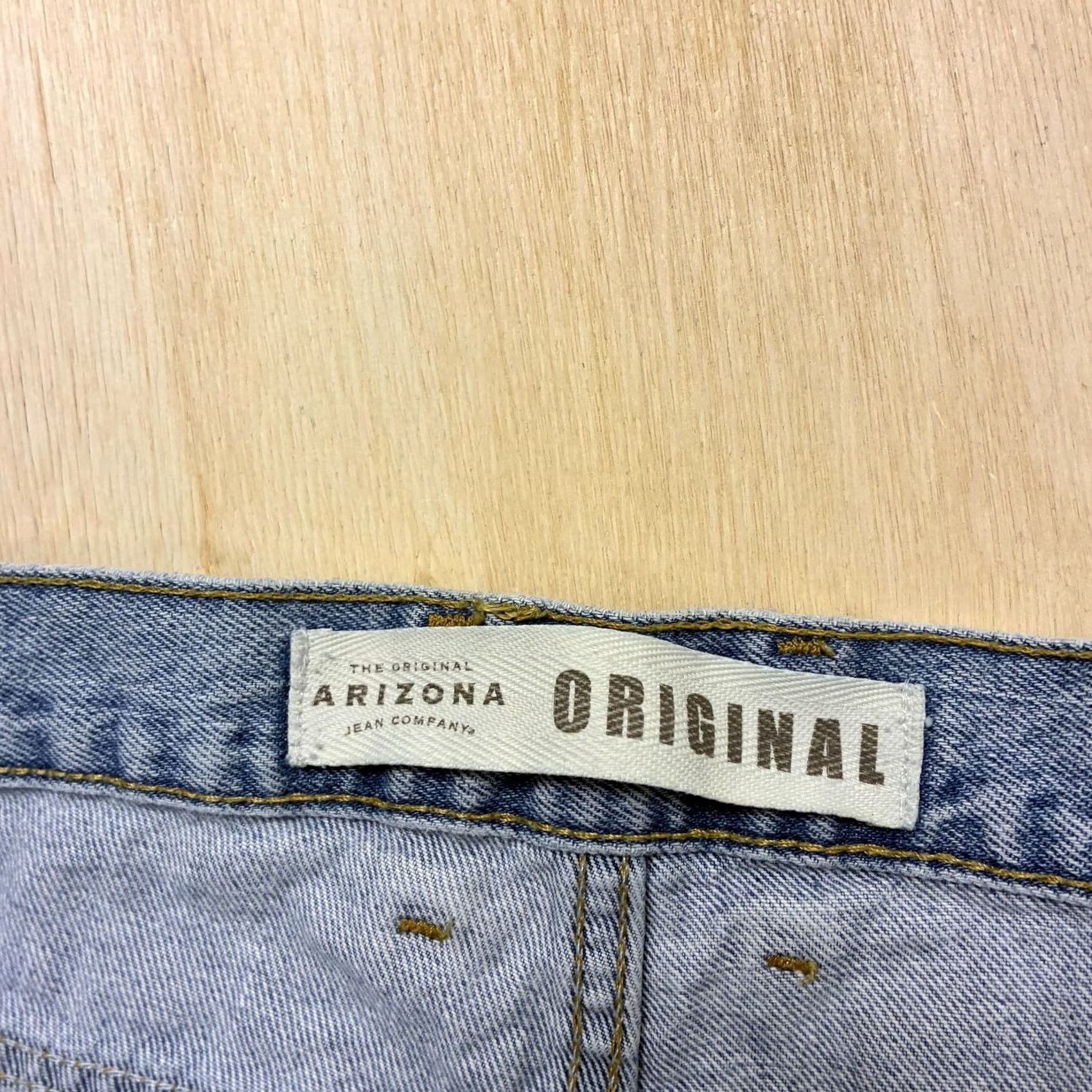 Vintage Arizona Jean Company Jeans Mens 40x29 Light Wash Blue Denim Straight Casual Versatile Everyday Size US 40 / EU 56 - 2 Thumbnail