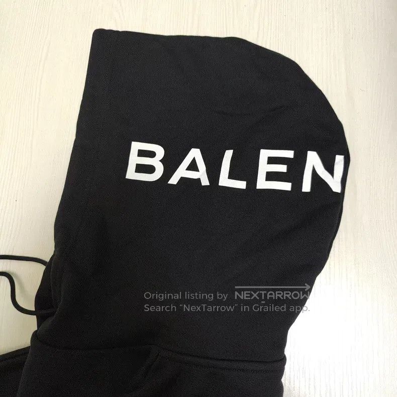 Balenciaga Balenciaga Hooded Letter Sweatshirt Size US S / EU 44-46 / 1 - 3 Thumbnail