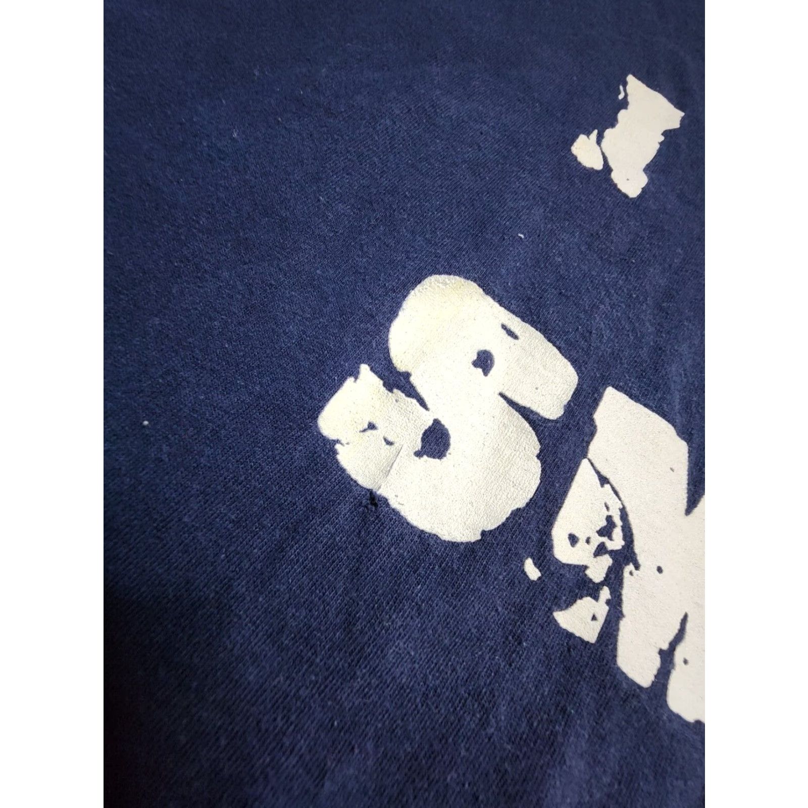 Gildan Mens T Shirt 2XL Blue Double-Sided I Eat Small People Big Boi Nation Shirt Size US XXL / EU 58 / 5 - 5 Thumbnail
