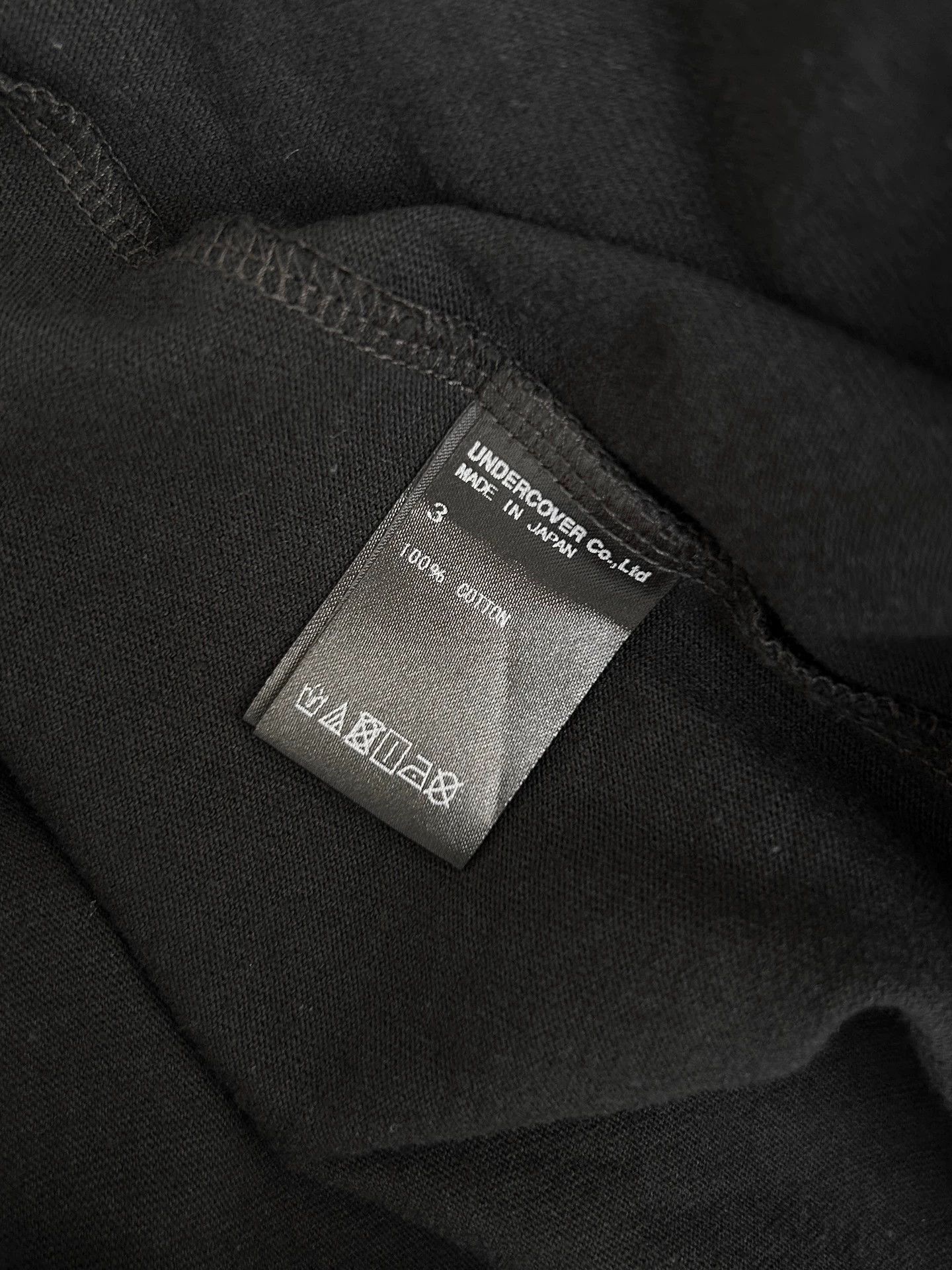 Undercover Undercover Sickle Print Black T-Shirt 3 Size US L / EU 52-54 / 3 - 5 Thumbnail