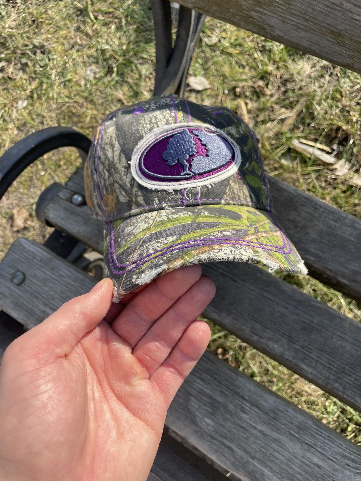 Realtree × Vintage Y2K Signatures Mossy Oaks Ladies Cap RealTree style Size ONE SIZE - 2 Thumbnail