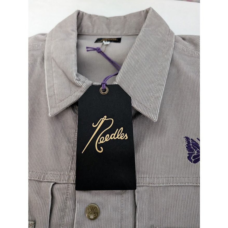 Needles o1rshd1 Needles Corduroy Penny Jacket in Grey Size US XL / EU 56 / 4 - 16 Thumbnail