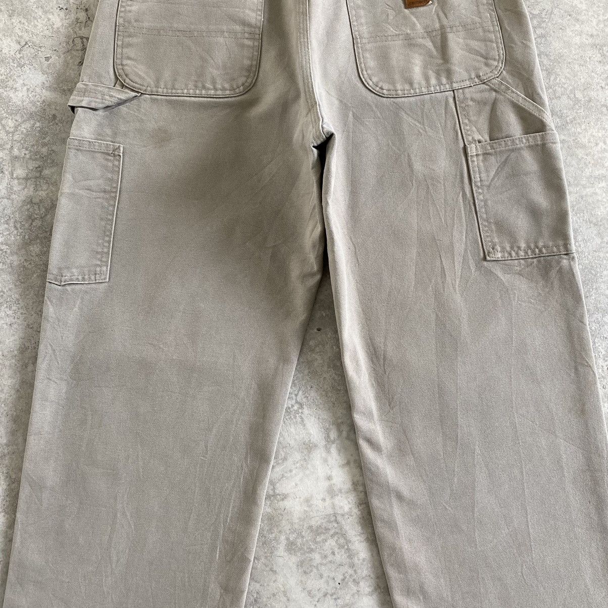 Carhartt Vintage Carhartt Desert Grey Dirty Carpenter Pants Size US 33 - 15 Thumbnail