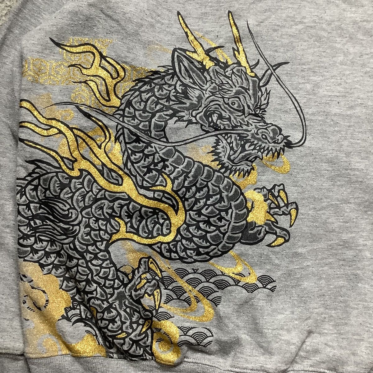 Vintage Sukajan Traditional Design Dragon Hoodie Size US L / EU 52-54 / 3 - 8 Thumbnail
