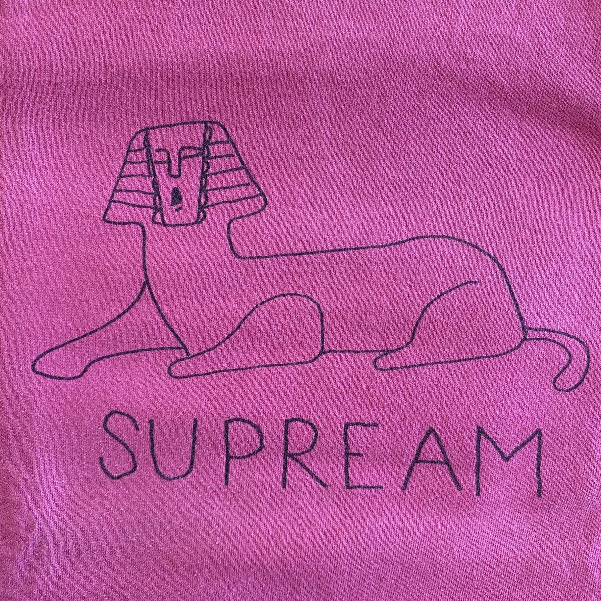 Supreme Supreme Sphinx T-Shirt Pink 2012 Gonz Grunge Y2K Size US M / EU 48-50 / 2 - 6 Thumbnail