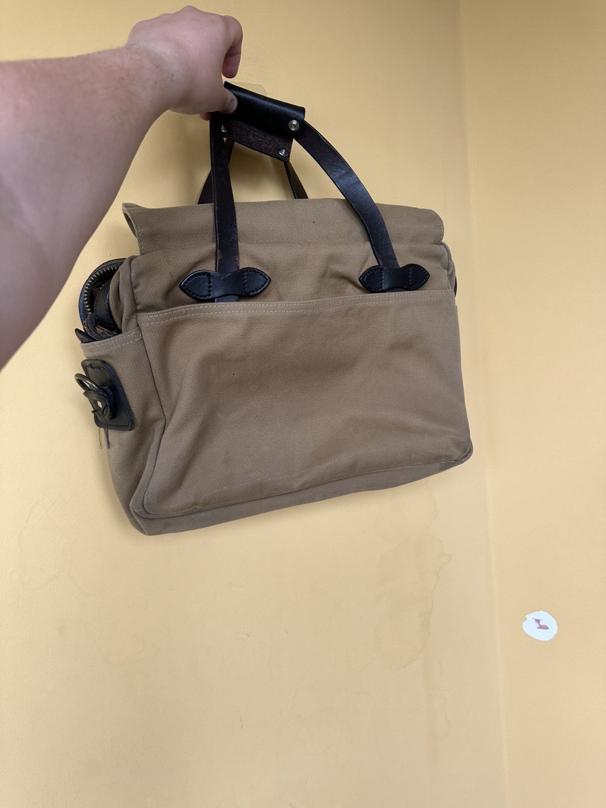 Filson FILSON RUGGED TWILL PADDED COMPUTER BAG military bag army Size ONE SIZE - 8 Thumbnail
