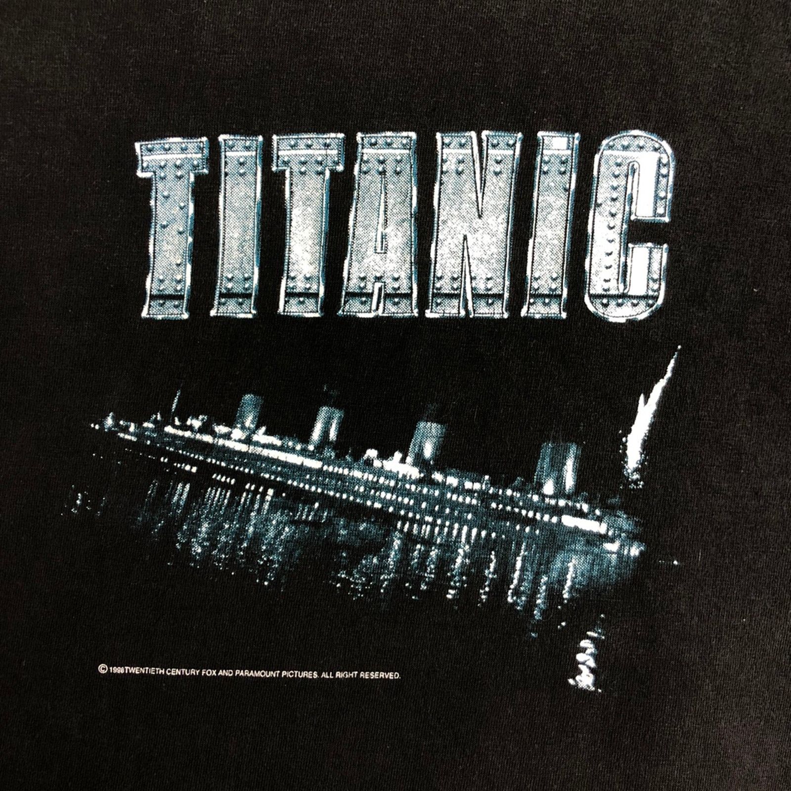 Rap Tees 1998 Titanic Movie T-Shirt Size US S / EU 44-46 / 1 - 3 Thumbnail