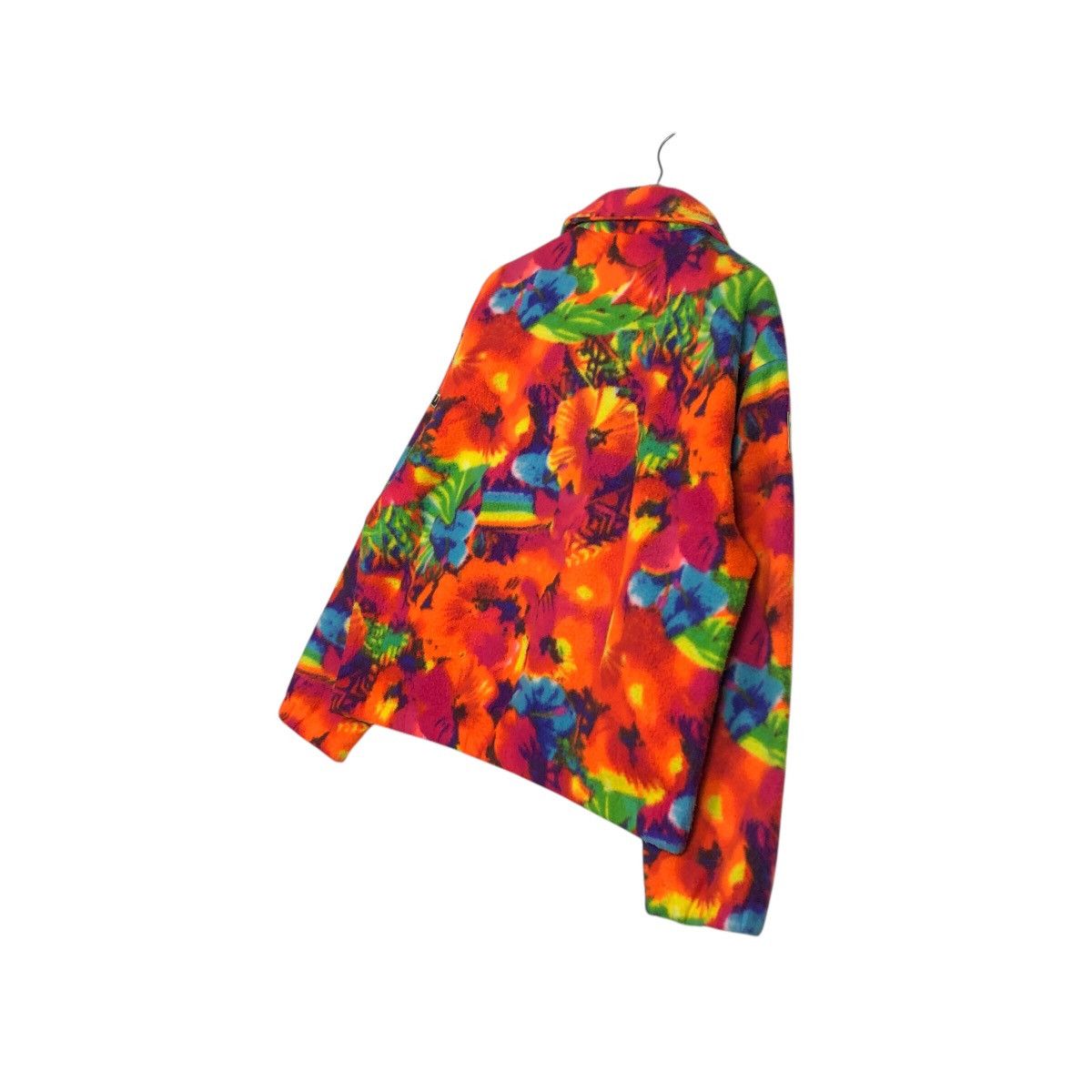 Japanese Brand × Vintage 📌Colourful Anorak Half Zipper Fleece Jacket Goldwin Japan Size US L / EU 52-54 / 3 - 11 Thumbnail