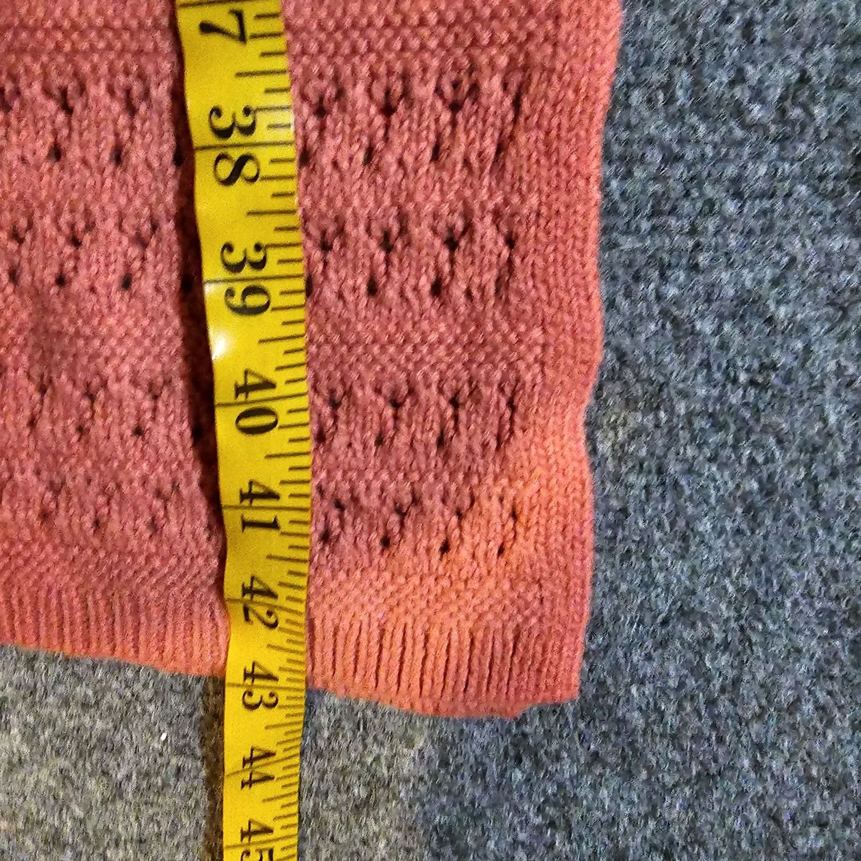Old Navy Old Navy Dress Womens Size Large Orange Crochet Sheer Midi Beach Coverup Casual Size L / US 10 / IT 46 - 7 Thumbnail