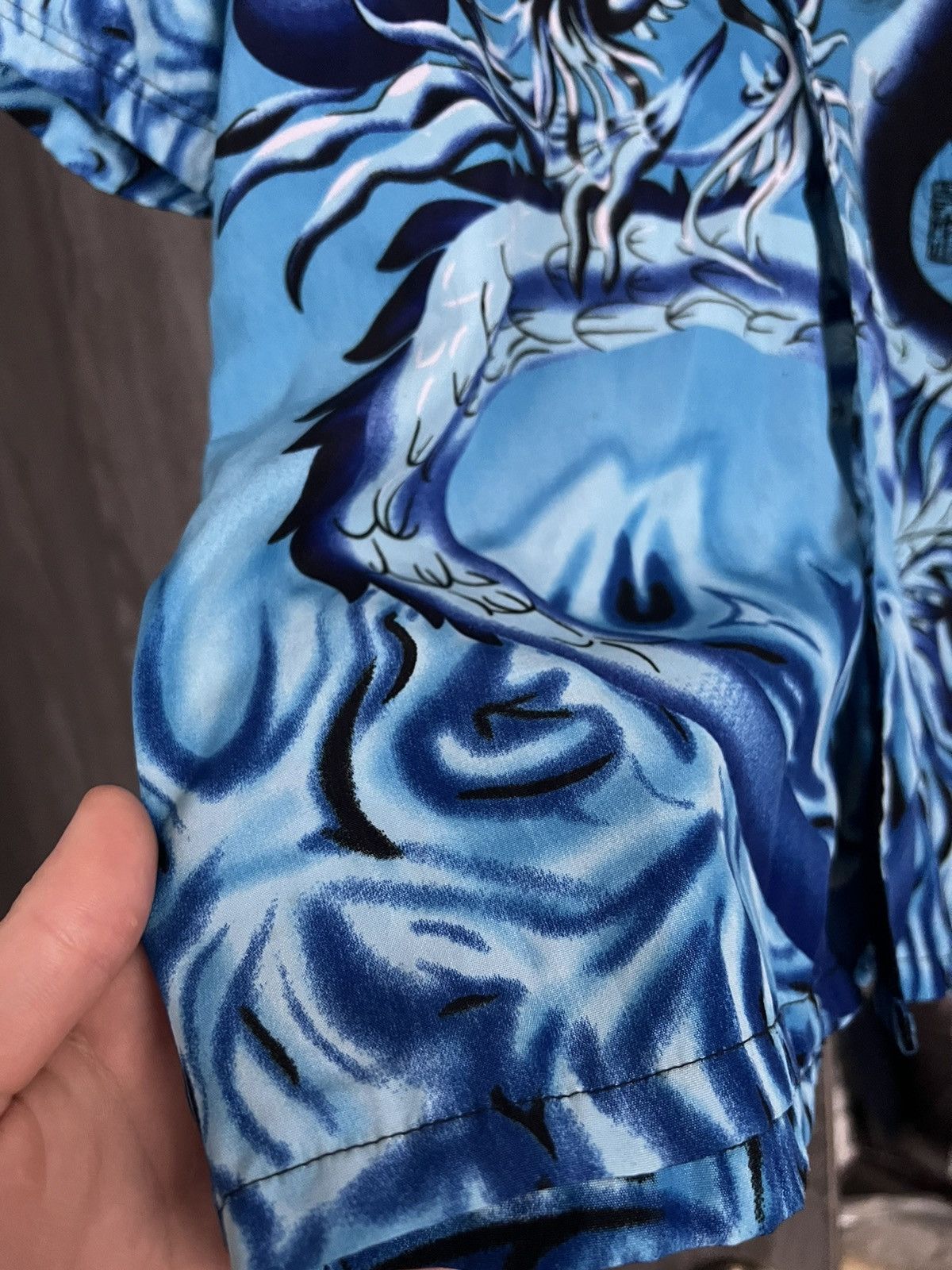 Japanese Brand × Vintage Pacific cliff Blue dragon shirts Size US XS / EU 42 / 0 - 3 Thumbnail