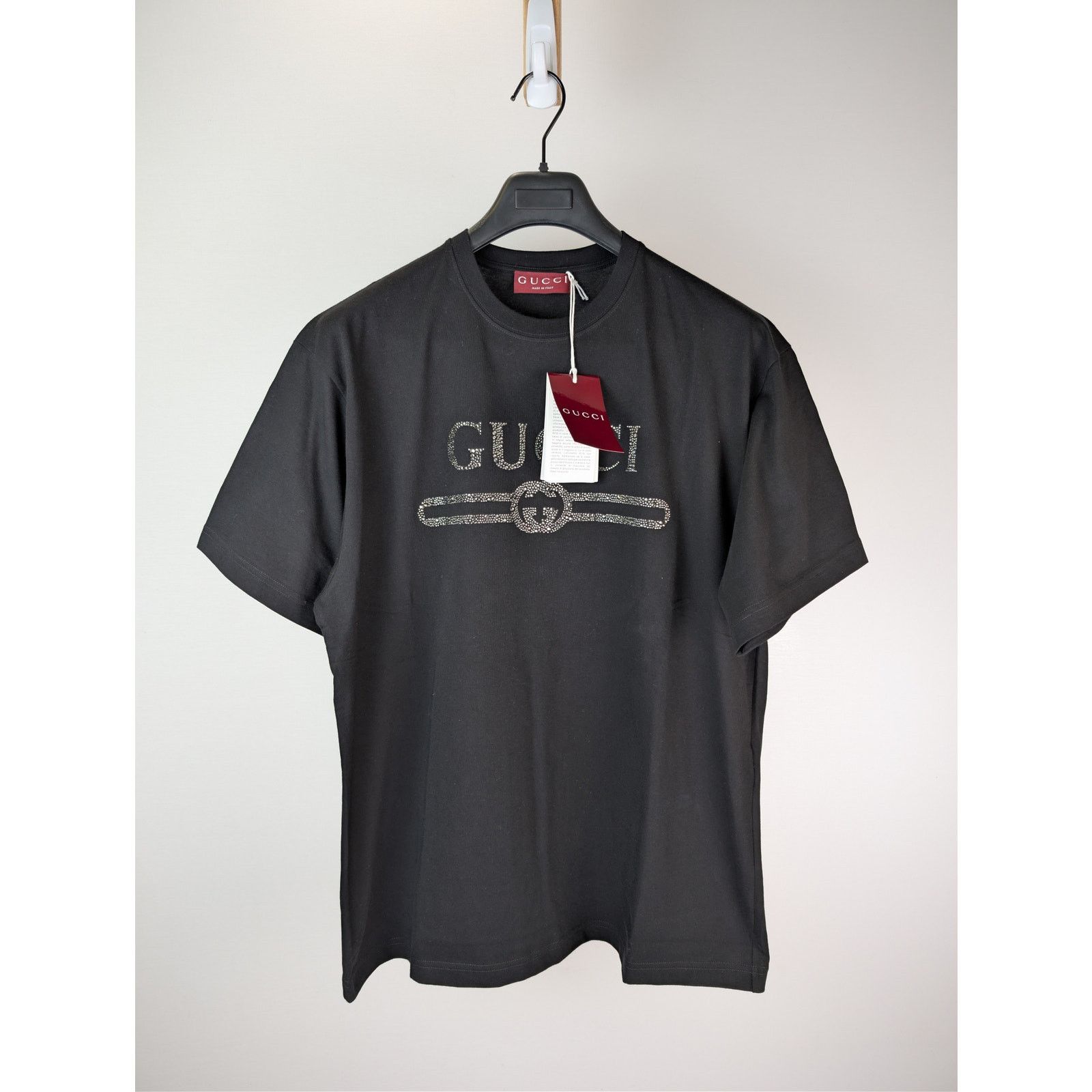 Gucci o1rshd1 Cotton Jersey Short-Sleeve T-Shirt in Black / Mix Size US XL / EU 56 / 4 - 7 Thumbnail