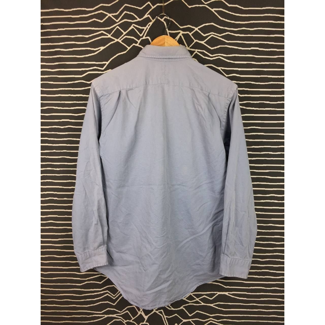 Polo Ralph Lauren × Vintage Vtg Polo Ralph Lauren Twill Pocket Western Workwear Shirt Size US L / EU 52-54 / 3 - 7 Thumbnail
