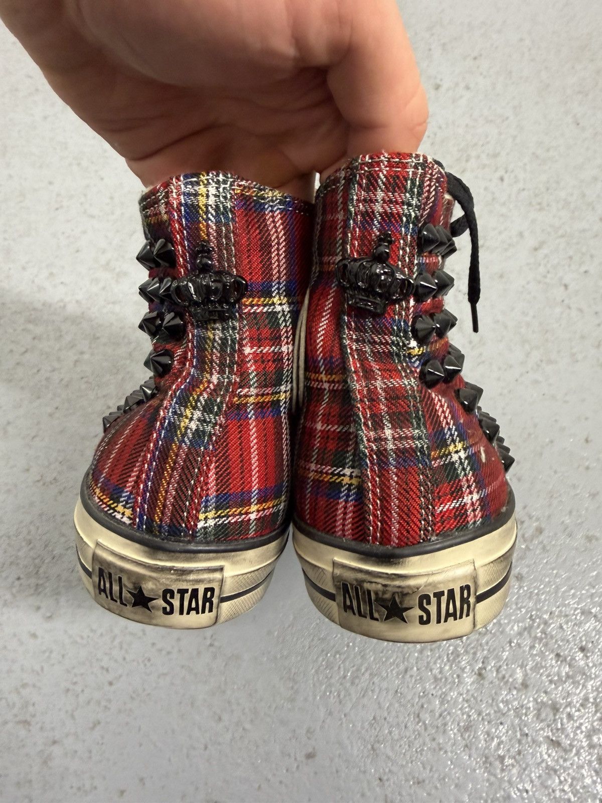 Converse John Varvatos x Converse Aged High Top Sneakers Size US 6.5 / IT 36.5 - 11 Thumbnail