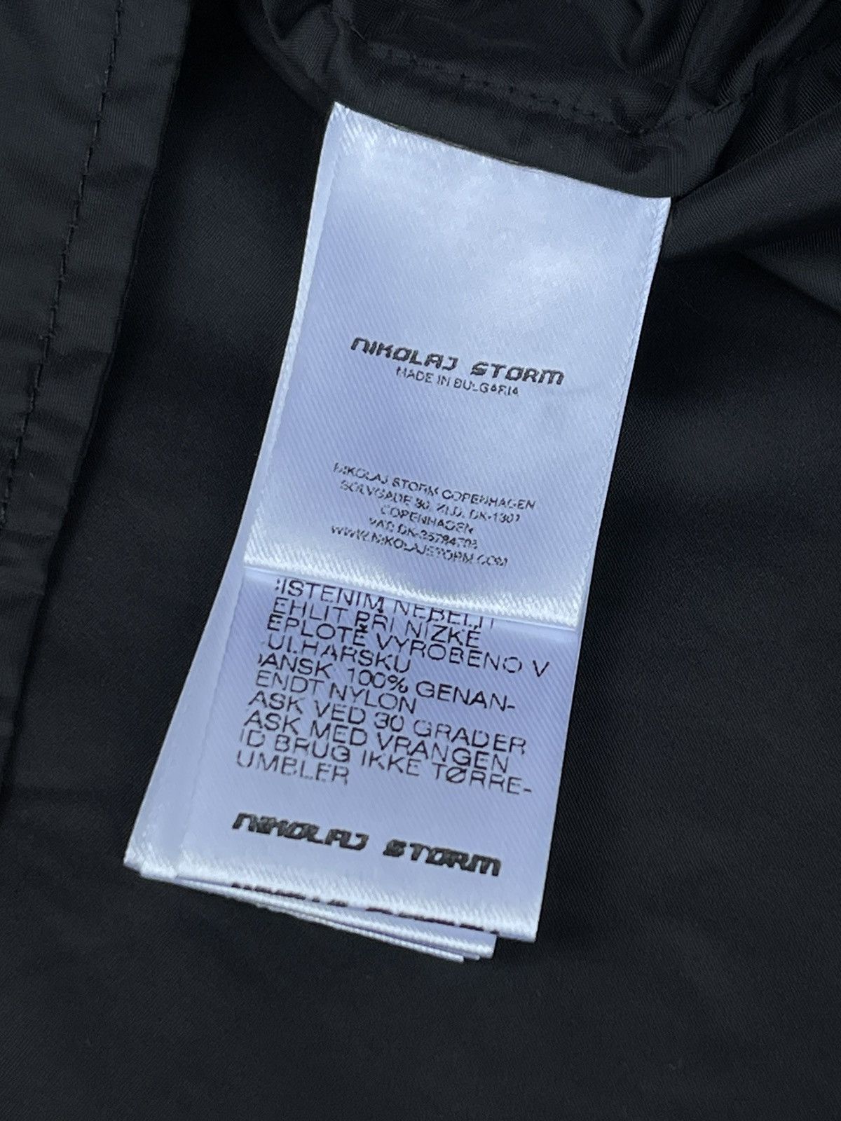 Other !DS! SS22 Nikolaj Storm Limon Black Nylon Shirt Size US M / EU 48-50 / 2 - 16 Thumbnail