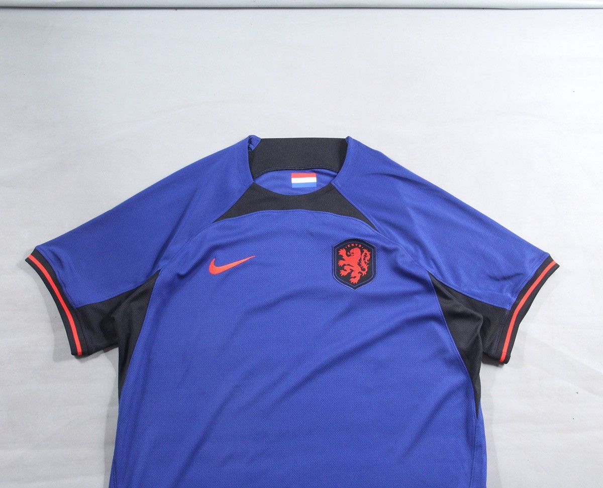 Nike Nike x Netherlands Team Soccer Football Jersey Shirt Blue L Size US L / EU 52-54 / 3 - 2 Thumbnail