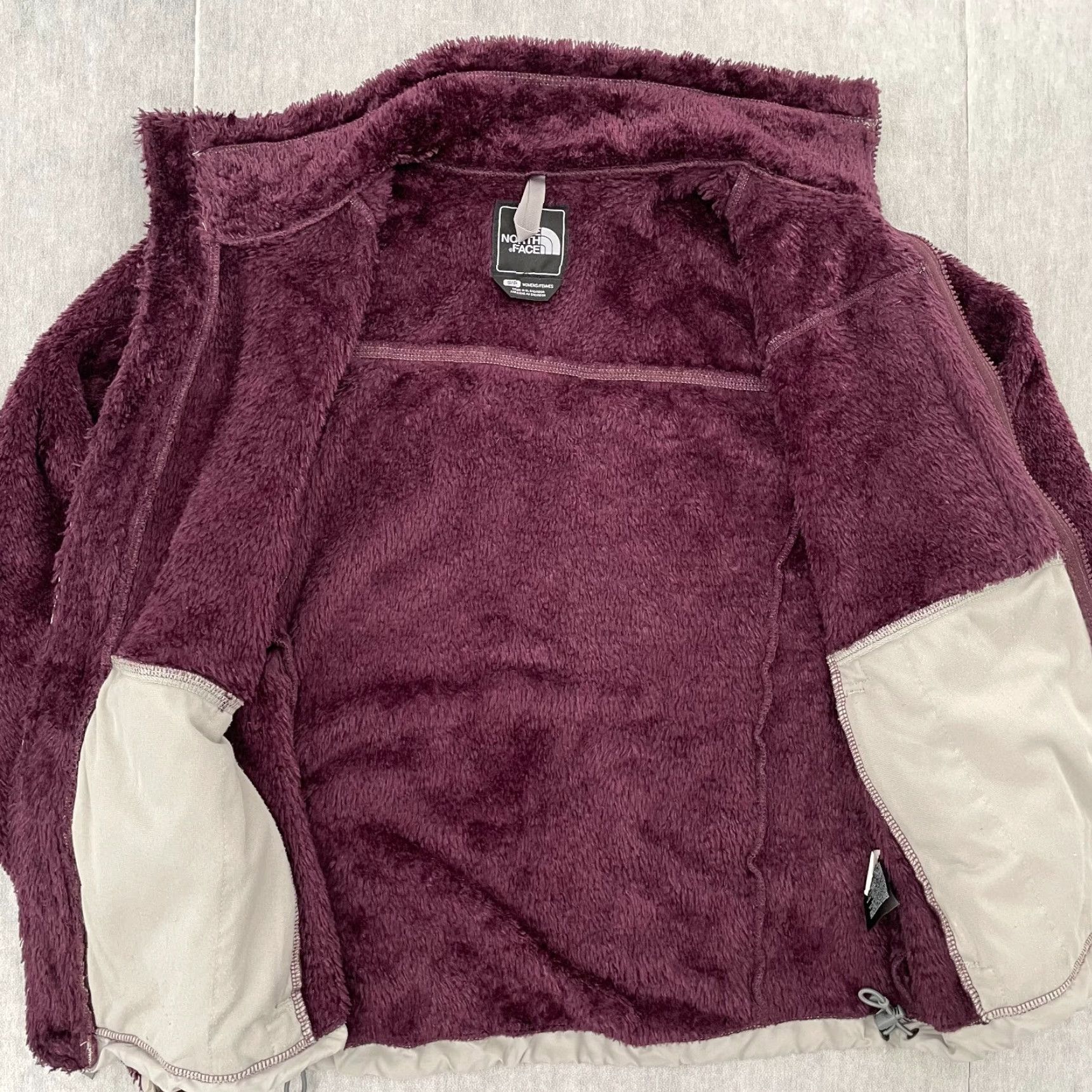 The North Face The North Face Jacket Womens Small Purple Osito Full Zip Coat Logo Embroidered Zipper The North Face Ladies S Size S / US 4 / IT 40 - 3 Thumbnail