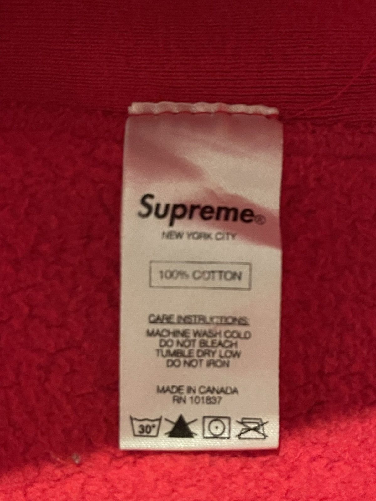 Supreme Supreme 2016 Red on Red Box Logo hoodie Size US XL / EU 56 / 4 - 8 Thumbnail