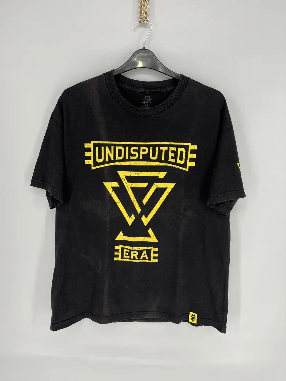 Vintage WWE NXT Undisputed Era Shock the System Wrestling T-Shirt Size US L / EU 52-54 / 3 - 1 Thumbnail
