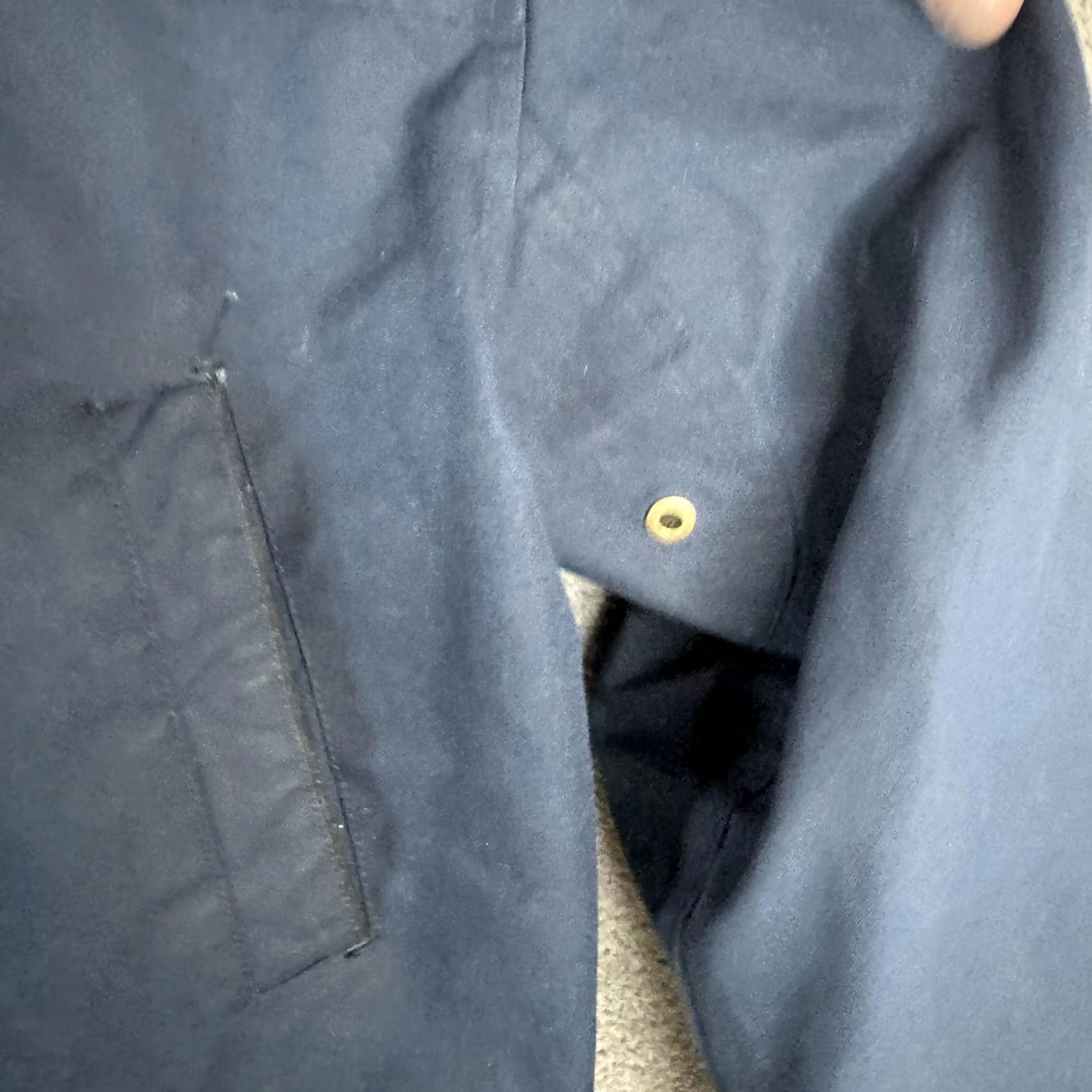 Brooks Brothers Brooks Brothers Beretta x Brooks Brothers Coat Parka 2XL Blue Full Zip Lined Canvas Field Coat Mens Jacket / Coat Size US XXL / EU 58 / 5 - 4 Thumbnail
