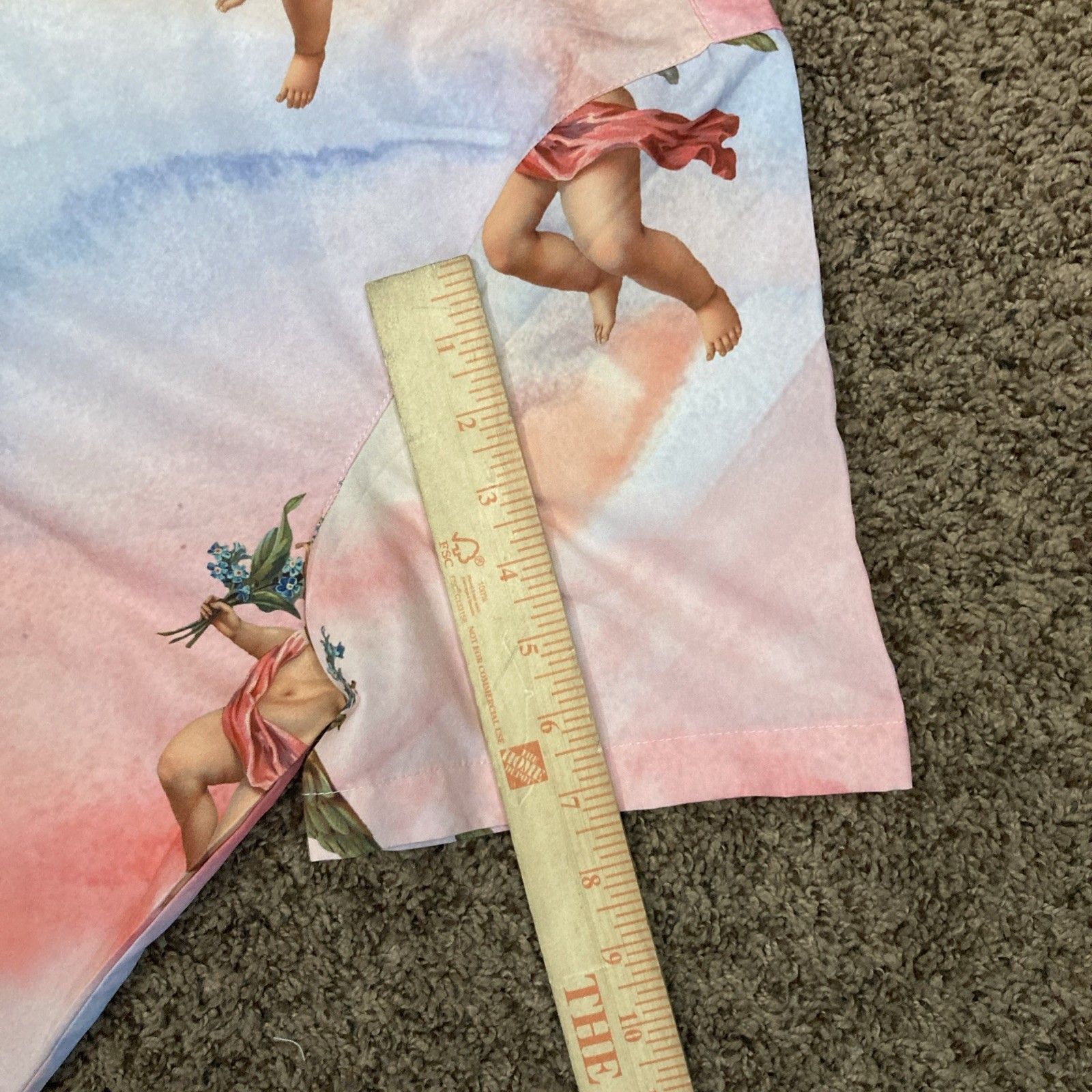 Fashion Nova Fashion Nova Angel Cherub Short Sleeve Pastel Shirt Pink Size US M / EU 48-50 / 2 - 5 Thumbnail