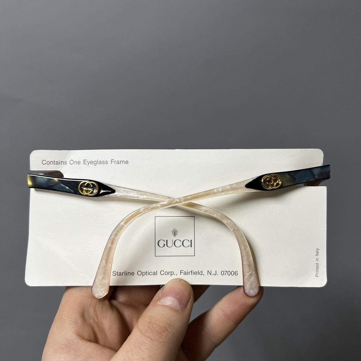 Gucci × Vintage Gucci Vintage Frame glasses NEW DEAD STOCK 80’s Size ONE SIZE - 6 Thumbnail