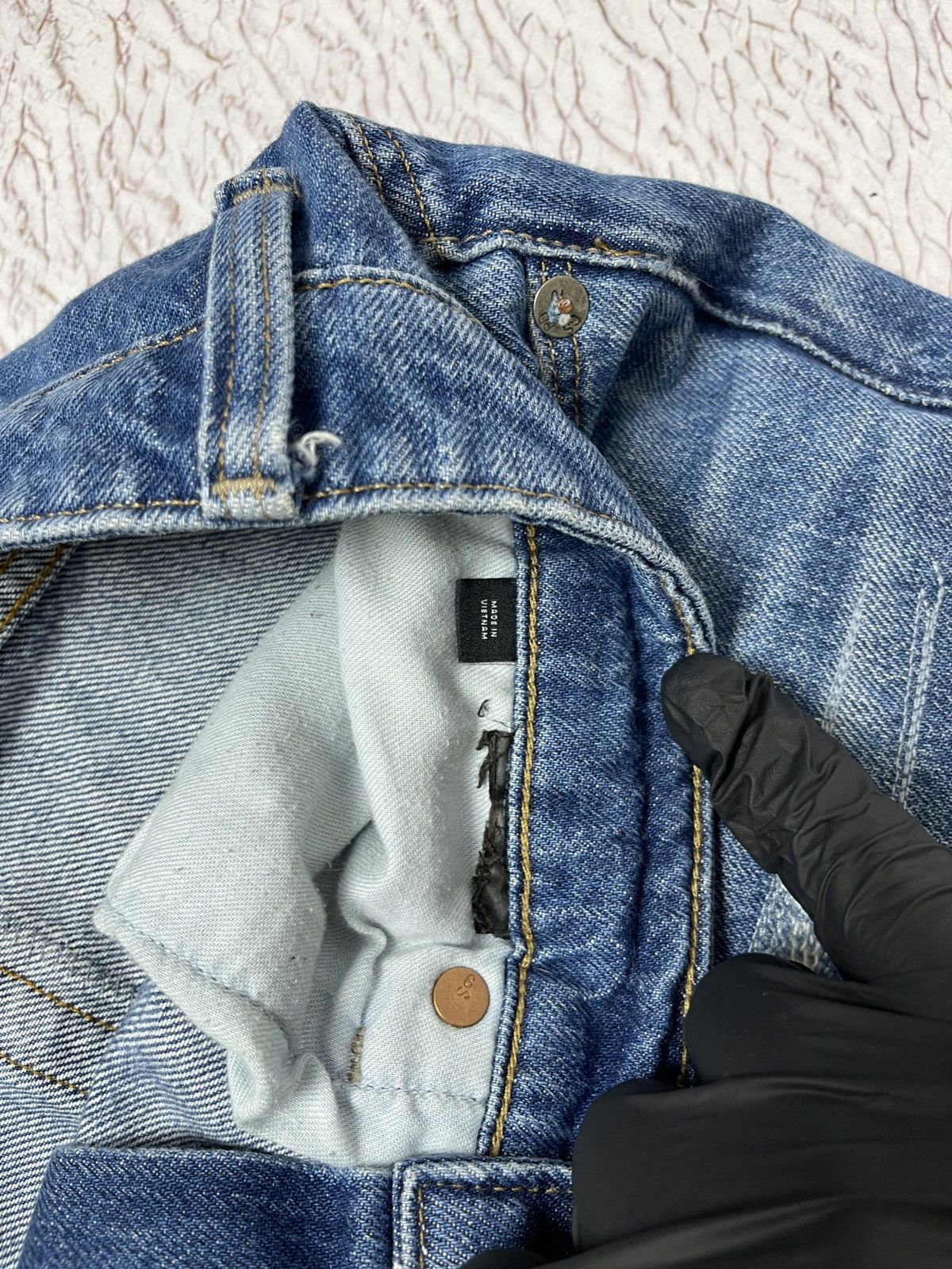 G-Star G-Star Raw Straight Tapered distressed denim jeans pants Size US 32 / EU 48 - 10 Thumbnail