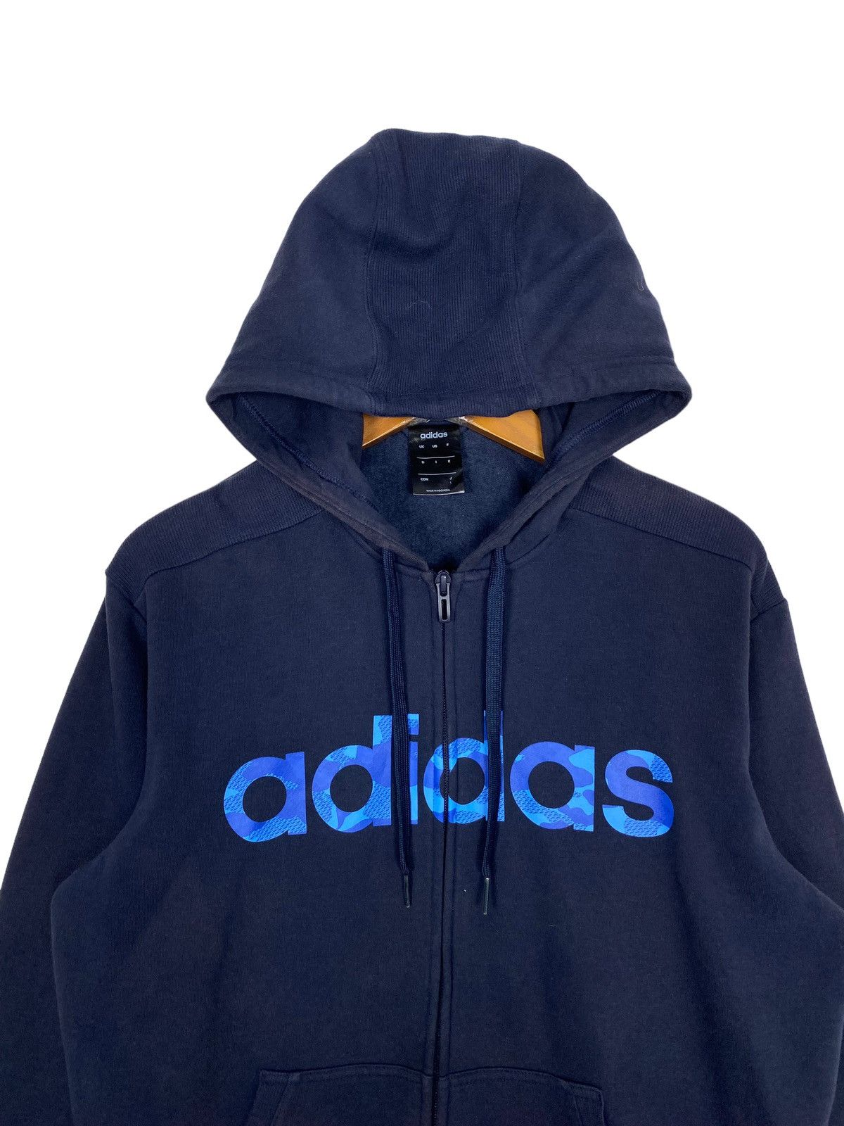 Adidas Rare‼️ Adidas Hoodie Spellout Size US S / EU 44-46 / 1 - 4 Thumbnail