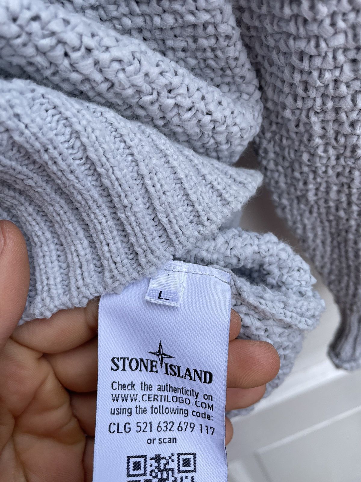 Stone Island Stone island knit Size US L / EU 52-54 / 3 - 4 Thumbnail