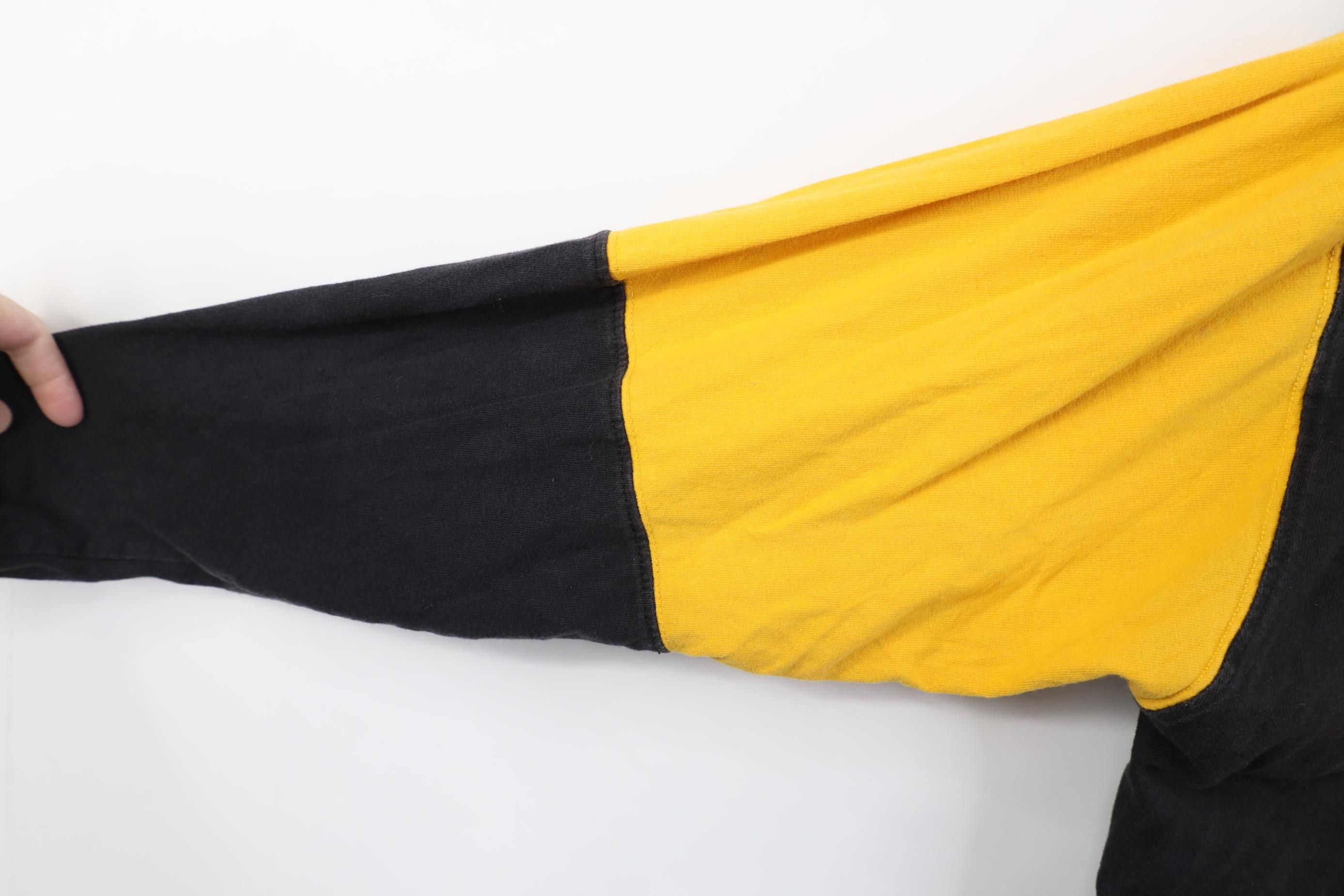 Vintage Vintage Y2K 2000 Pittsburgh Football Long Sleeve Rugby Polo Size US L / EU 52-54 / 3 - 9 Thumbnail