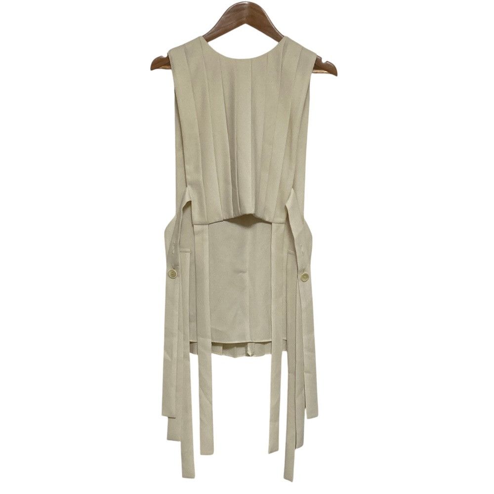 Other Other ENFOLD Pleats Vest Textile Tops 300IS230-2161 DUTY FREE for USA Size ONE SIZE - 1 Thumbnail