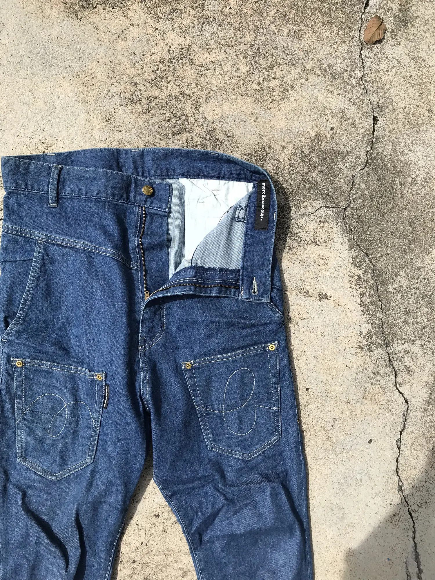 Issey Miyake Mercibeaucoup Issey Miyake Denim Size US 33 - 1 Thumbnail