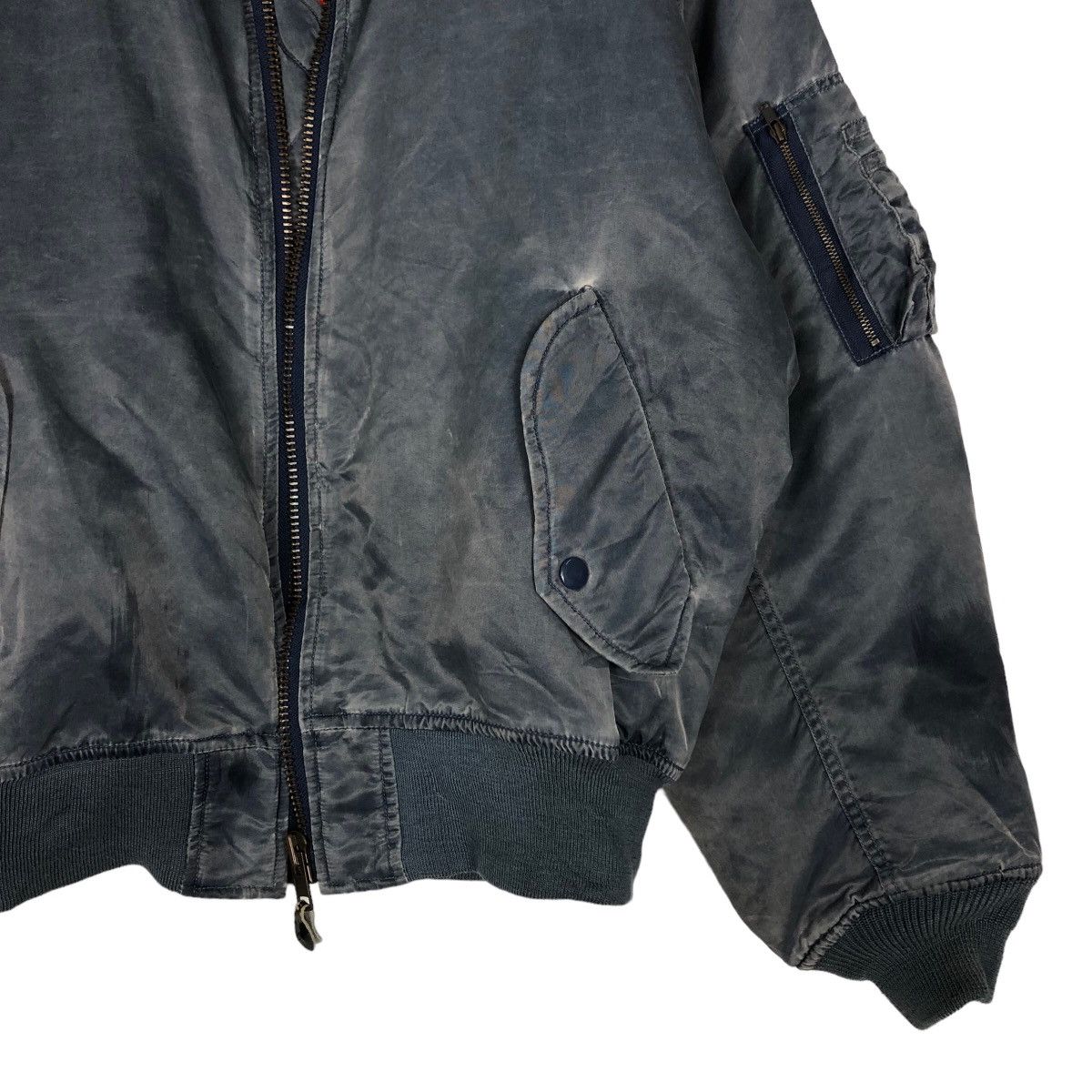 Japanese Brand 🔥90’s Vtg Bomber Jacket Military Collections Riot Riot Size US M / EU 48-50 / 2 - 5 Thumbnail