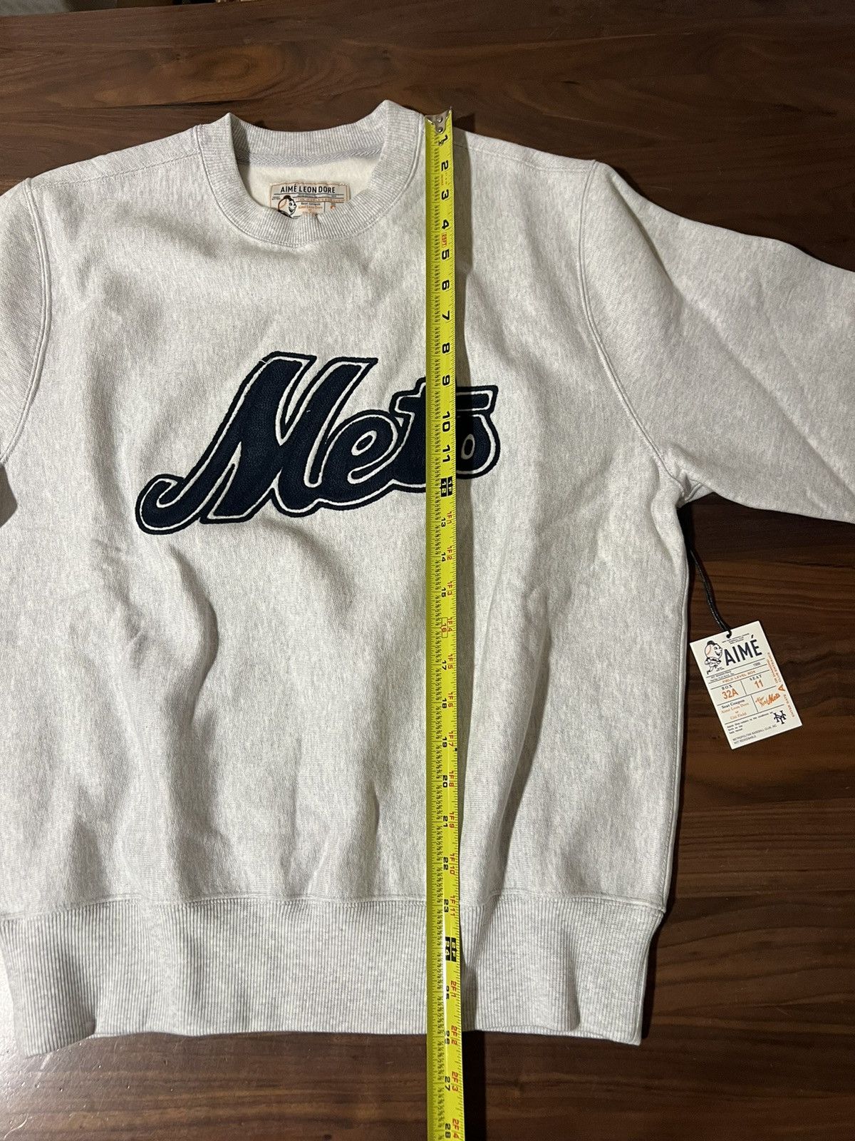 Aime Leon Dore Aime Leon Dore ALD New York Mets Chainstitch Crewneck Small Size US S / EU 44-46 / 1 - 7 Thumbnail