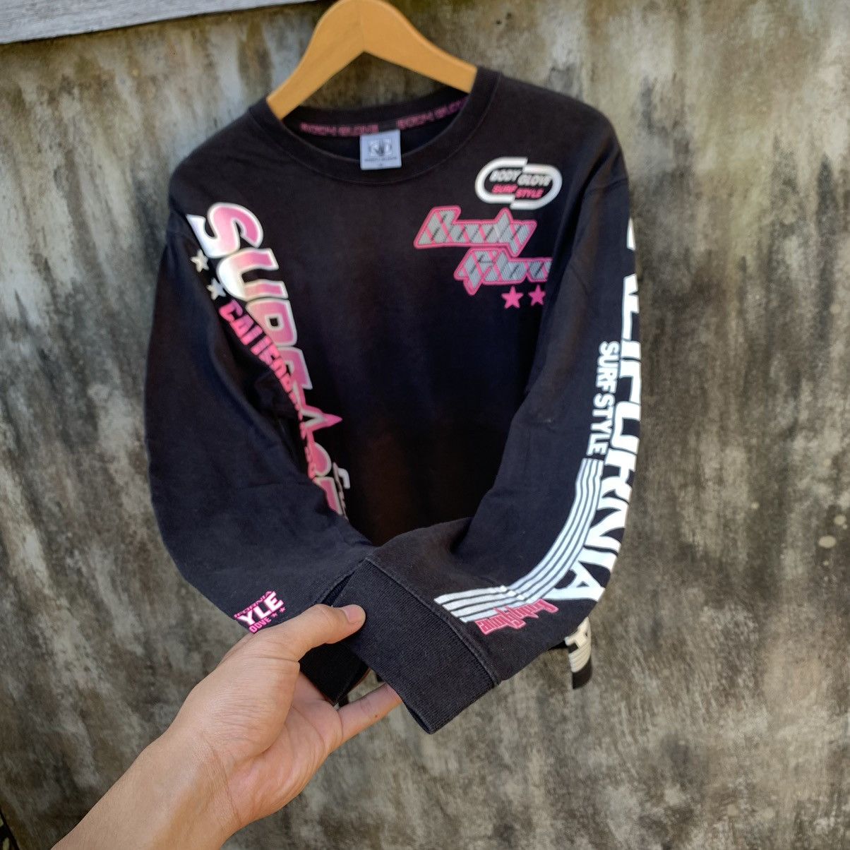 Japanese Brand JAPANESE Y2K BODY GLOVE POEM LONGSLEEVE HYSTERIC LGB STYLE Size US M / EU 48-50 / 2 - 7 Thumbnail