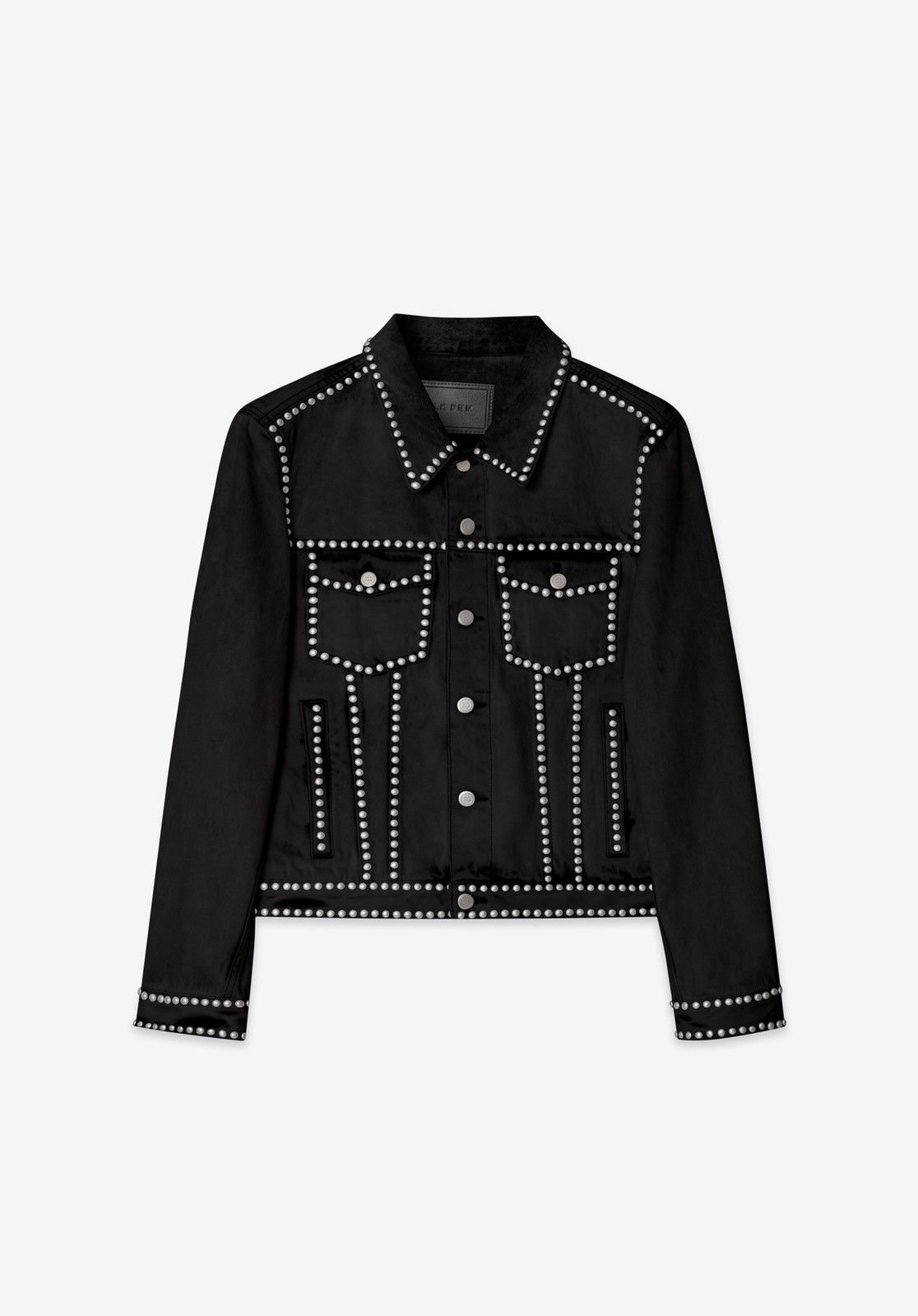 Blk Dnm Denim studded jacket 75 size EU 46 USA 36 medium Size US S / EU 44-46 / 1 - 4 Thumbnail