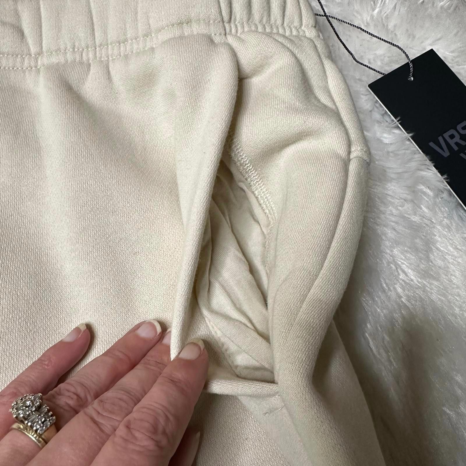 Designer NWT VRST DSG Fleece Jogger Sweatpants Sand Men’s 2XL Size US 40 / EU 56 - 7 Thumbnail